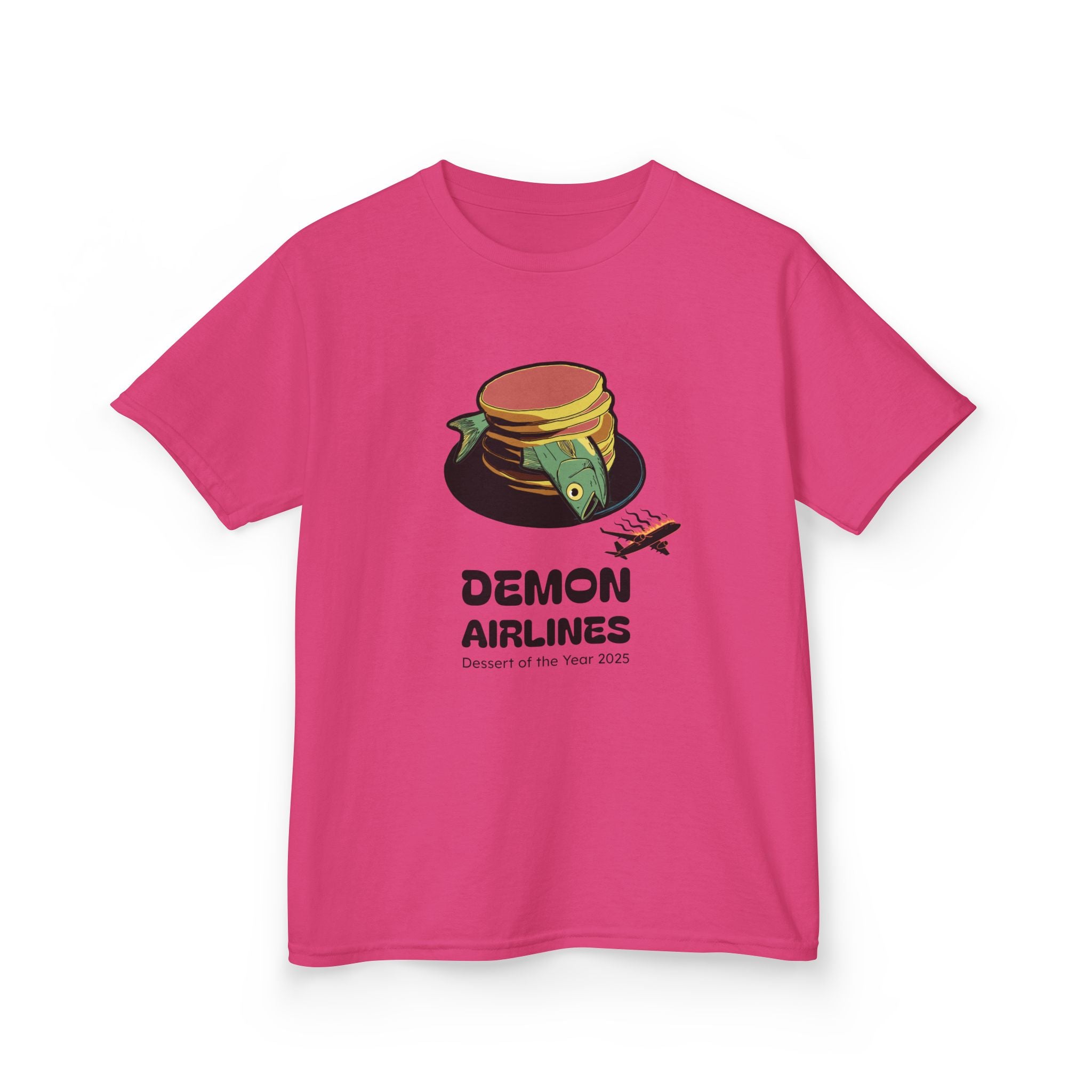 KPOP Style Fish Pancakes Kids Heavy Cotton™ Tee