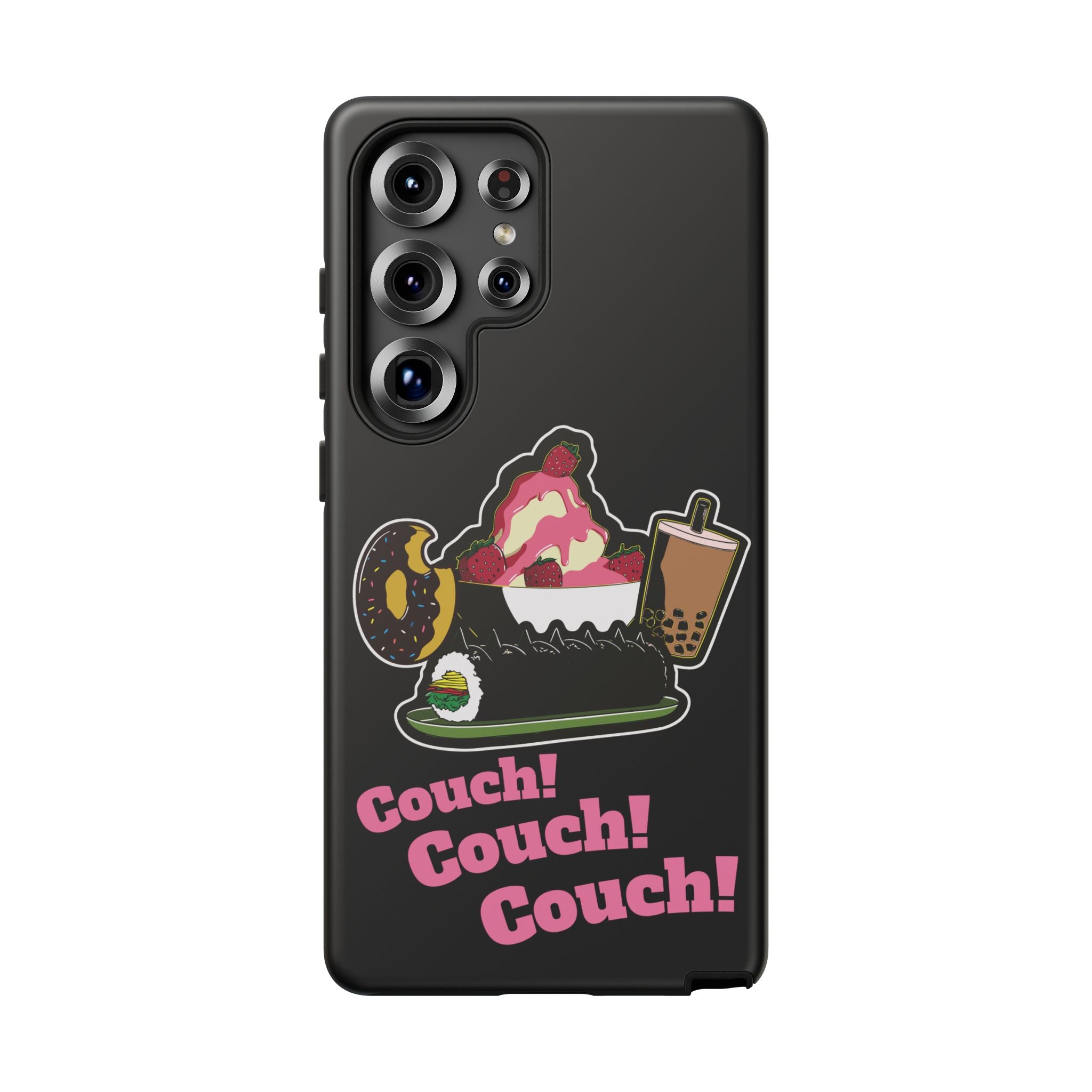 KPOP Style Black Couch Couch Couch Smartphone Tough Cases