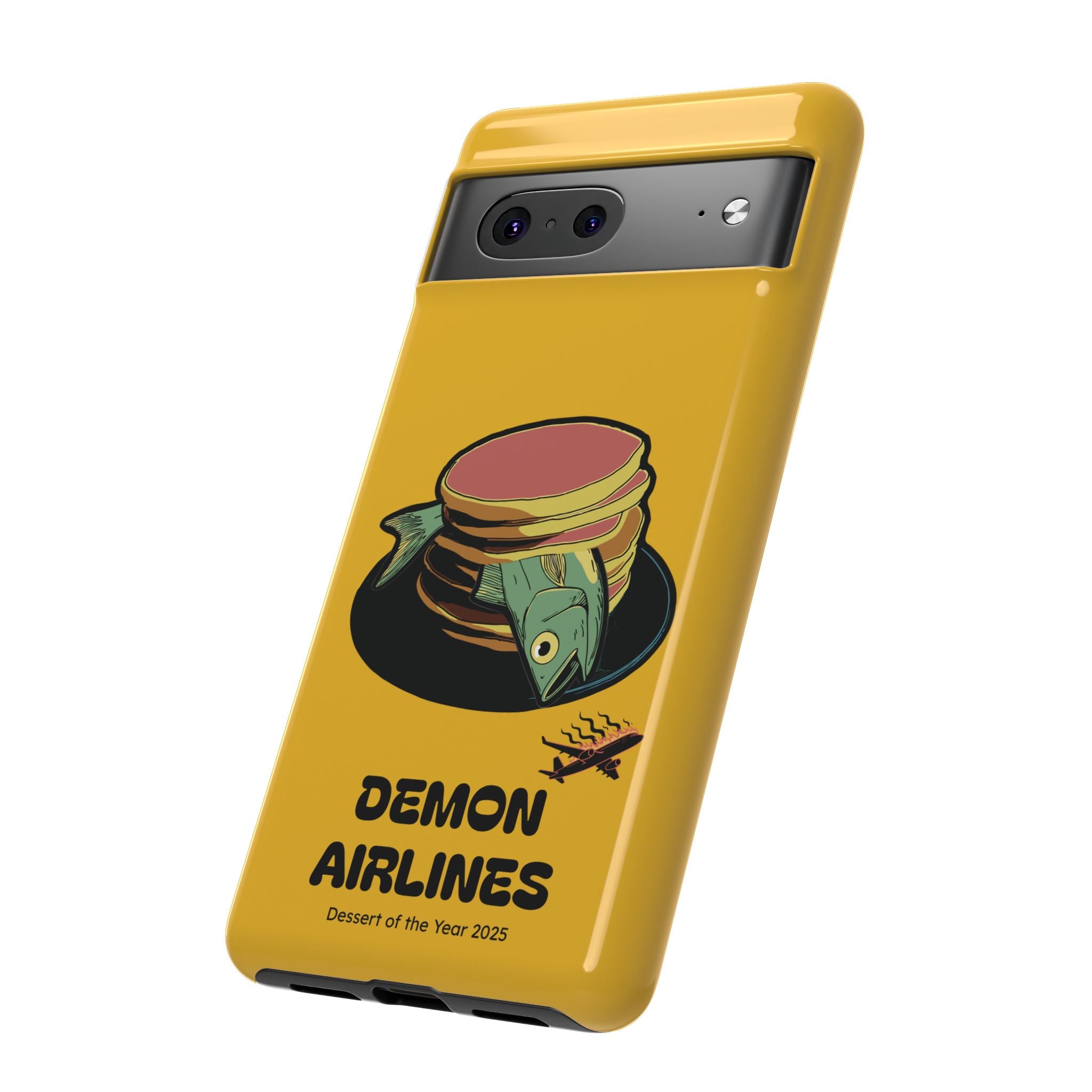 KPOP Style Fish Pancakes Yellow Smartphone Tough Cases