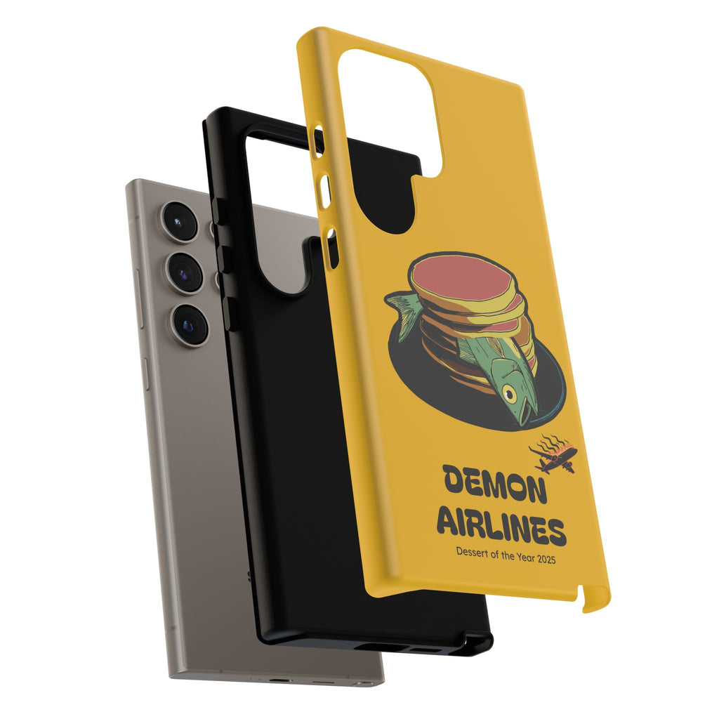 KPOP Style Fish Pancakes Yellow Smartphone Tough Cases