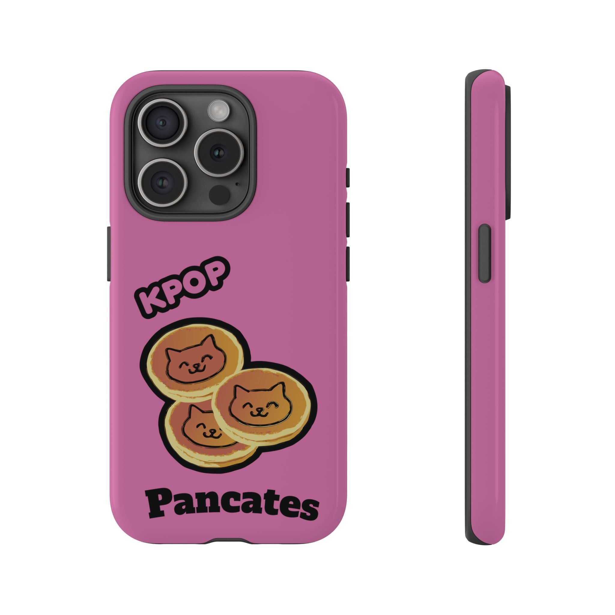 KPOP Style Pancates Pink Smartphone Tough Cases