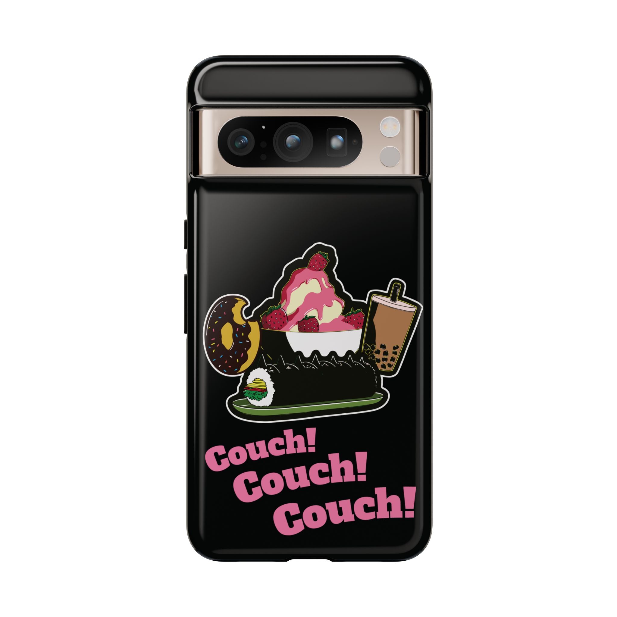 KPOP Style Black Couch Couch Couch Smartphone Tough Cases