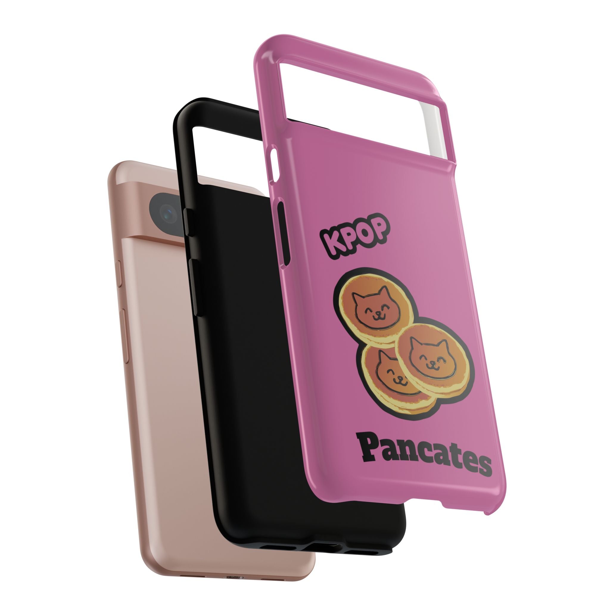 KPOP Style Pancates Pink Smartphone Tough Cases