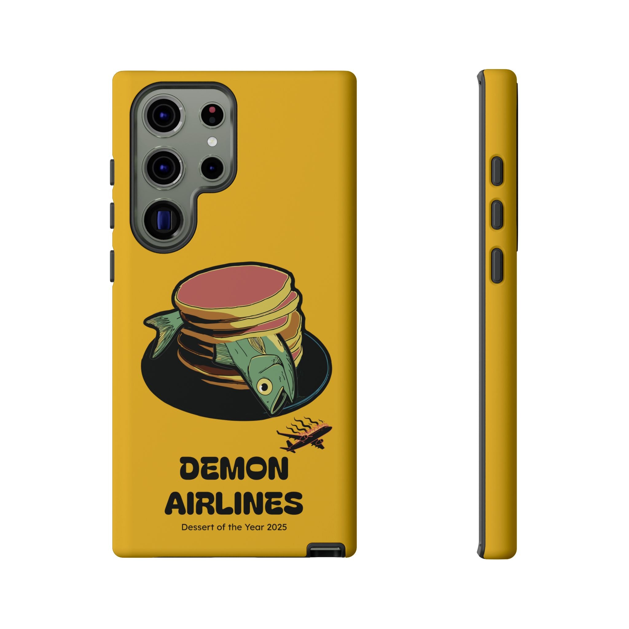 KPOP Style Fish Pancakes Yellow Smartphone Tough Cases