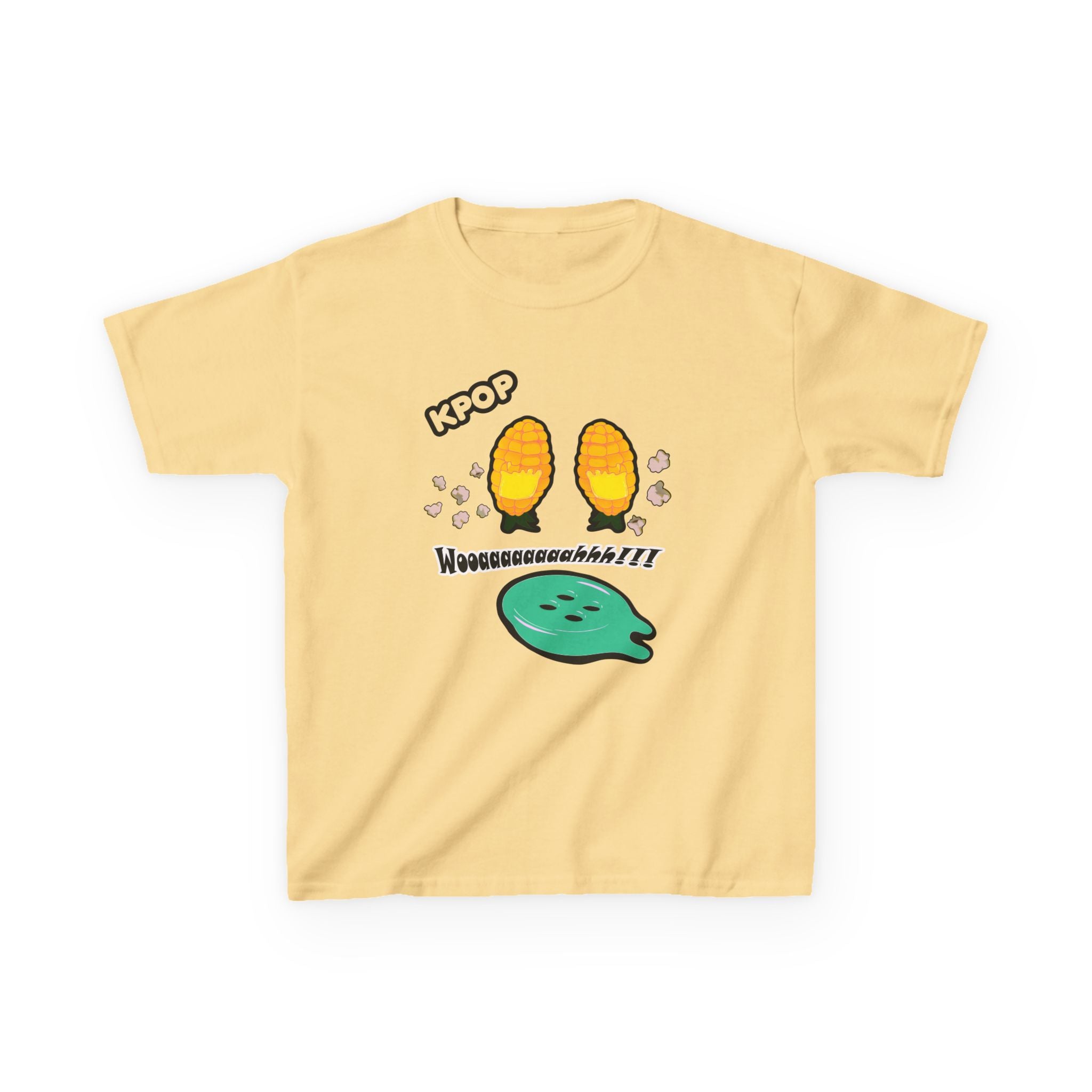 KPOP Style Buttered Popcorn Kids Heavy Cotton™ Tee