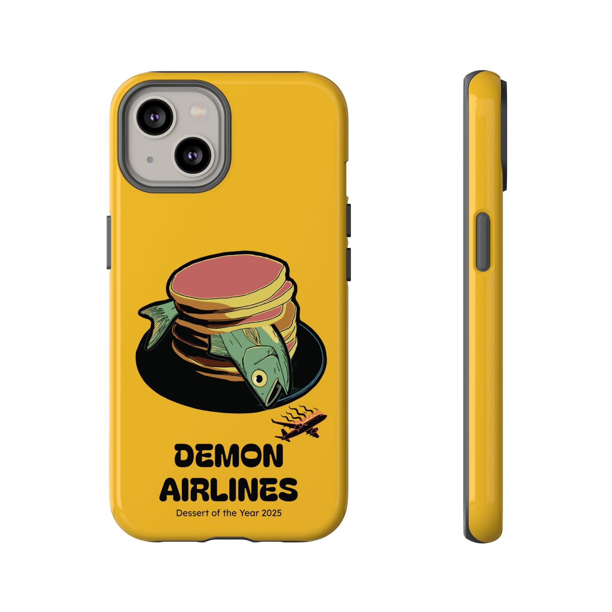 KPOP Style Fish Pancakes Yellow Smartphone Tough Cases