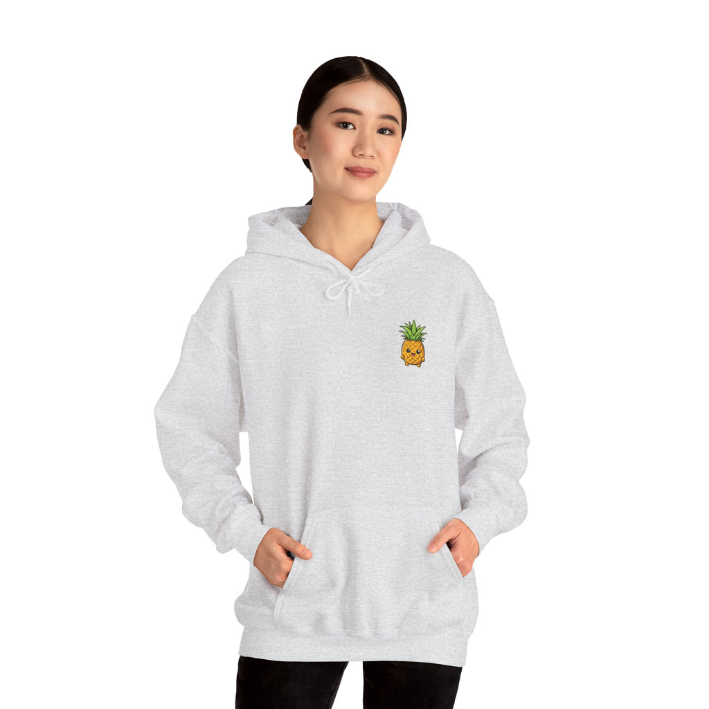 Pineapple / Ananas Minimampf Style Unisex Heavy Blend™ Hooded Sweatshirt