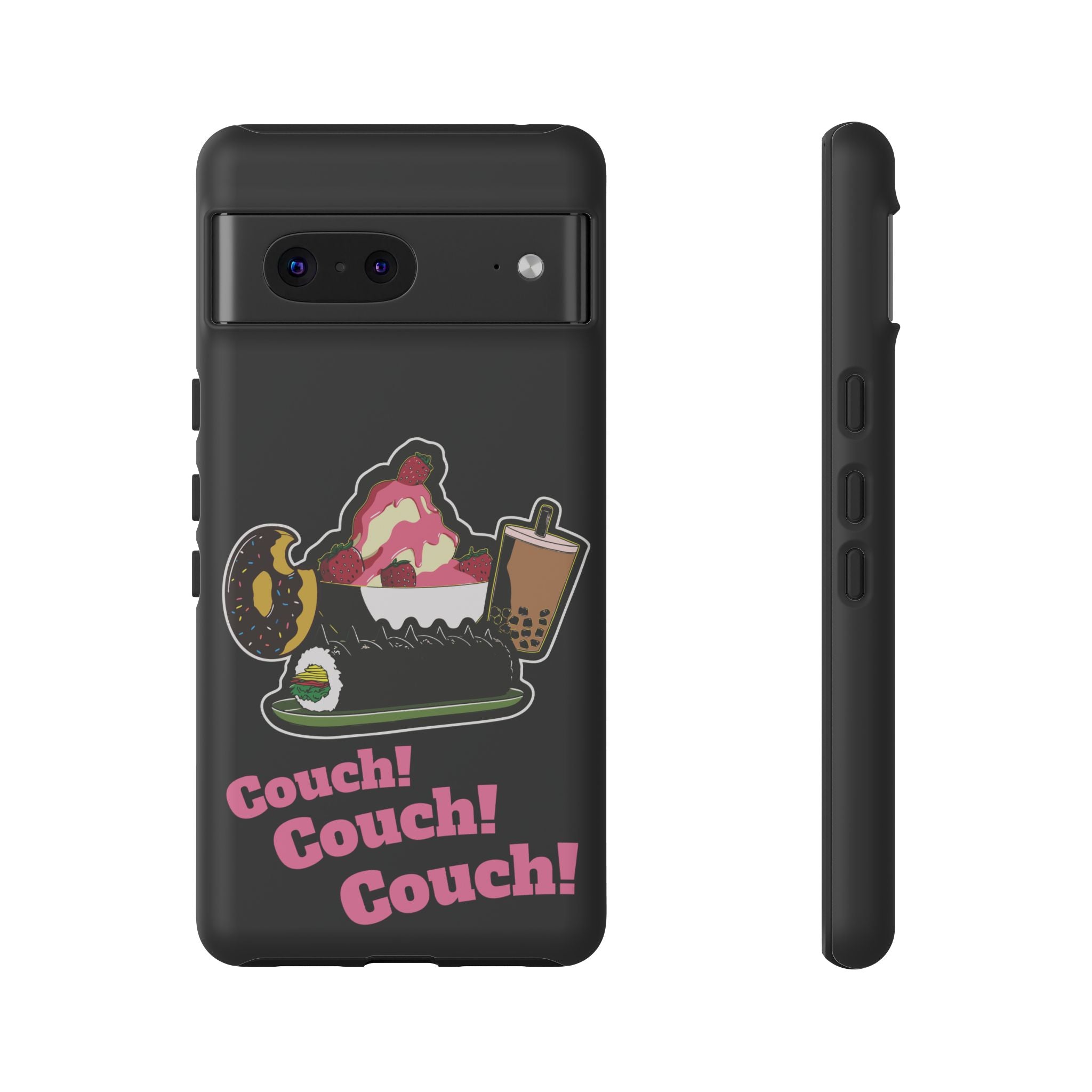 KPOP Style Black Couch Couch Couch Smartphone Tough Cases