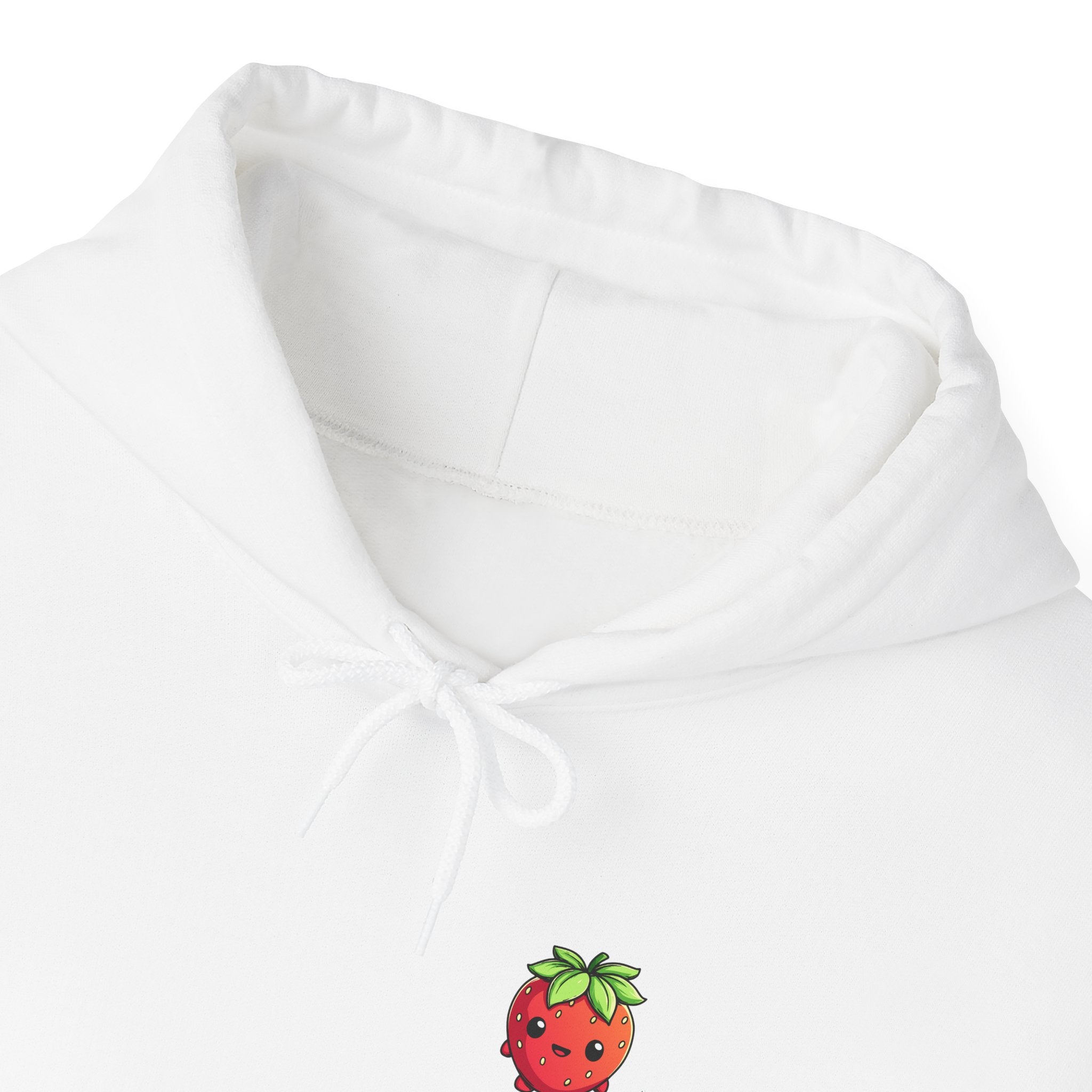 Strawberry / Erdbeer Minimampf Style Unisex Heavy Blend™ Hooded Sweatshirt