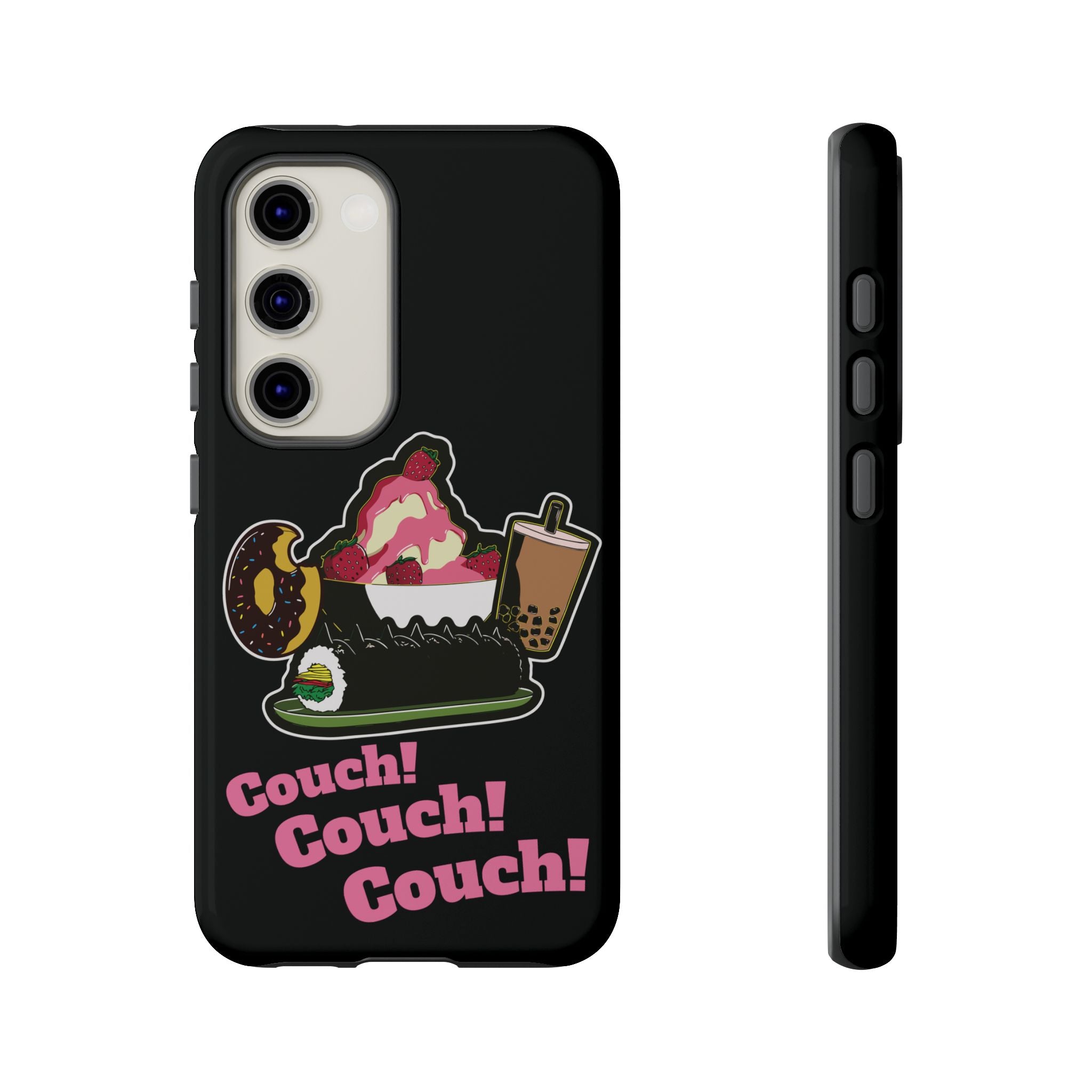 KPOP Style Black Couch Couch Couch Smartphone Tough Cases