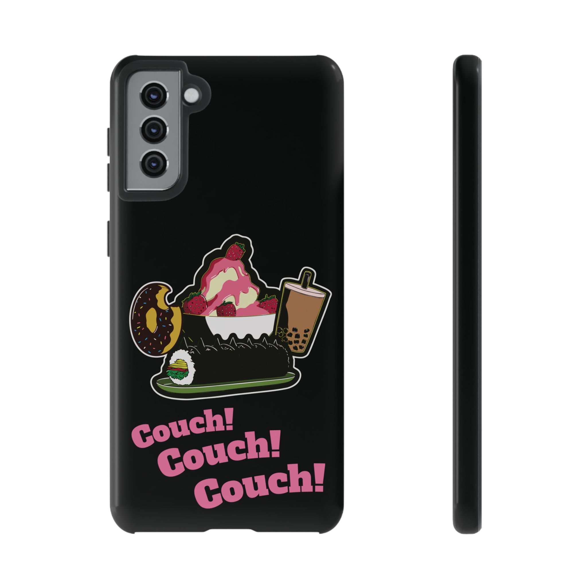 KPOP Style Black Couch Couch Couch Smartphone Tough Cases