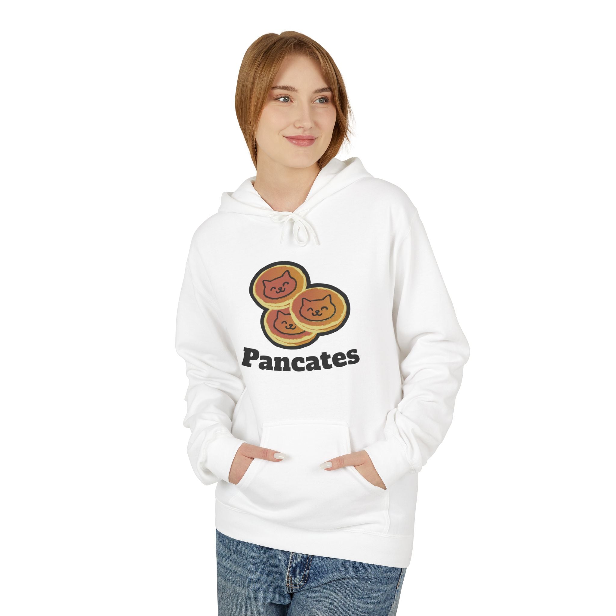 Pancates Style Unisex Midweight Softstyle Fleece Hoodie