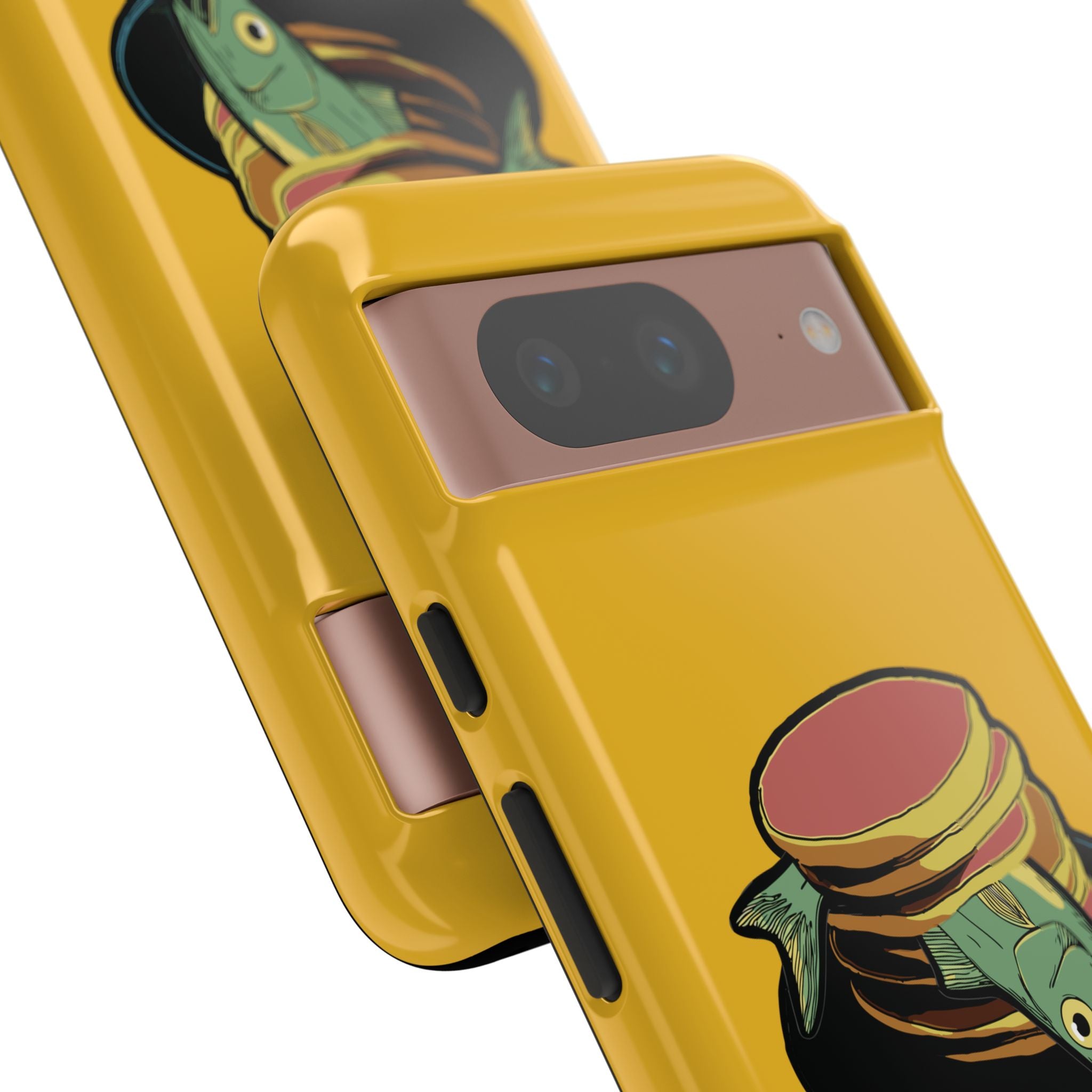 KPOP Style Fish Pancakes Yellow Smartphone Tough Cases