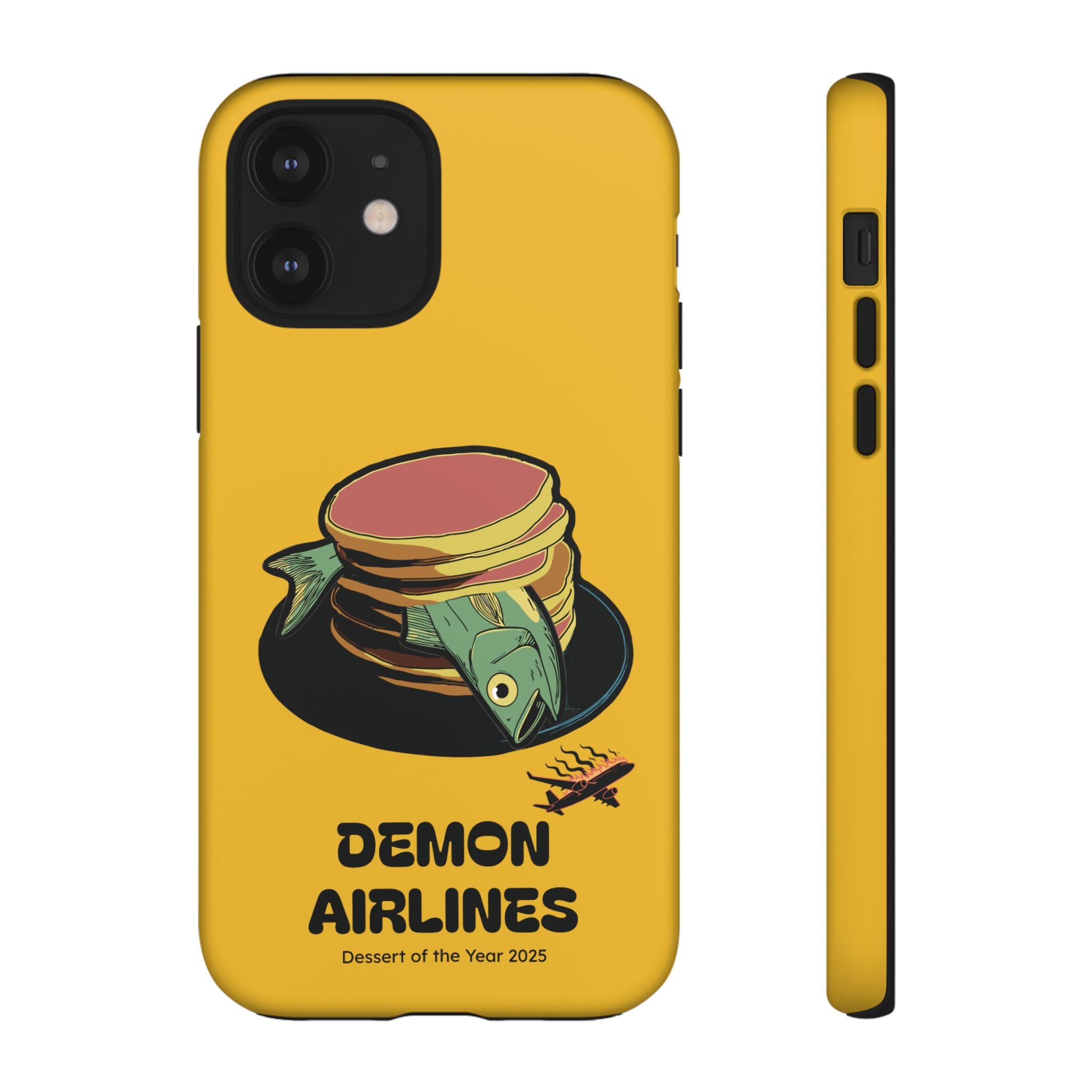 KPOP Style Fish Pancakes Yellow Smartphone Tough Cases