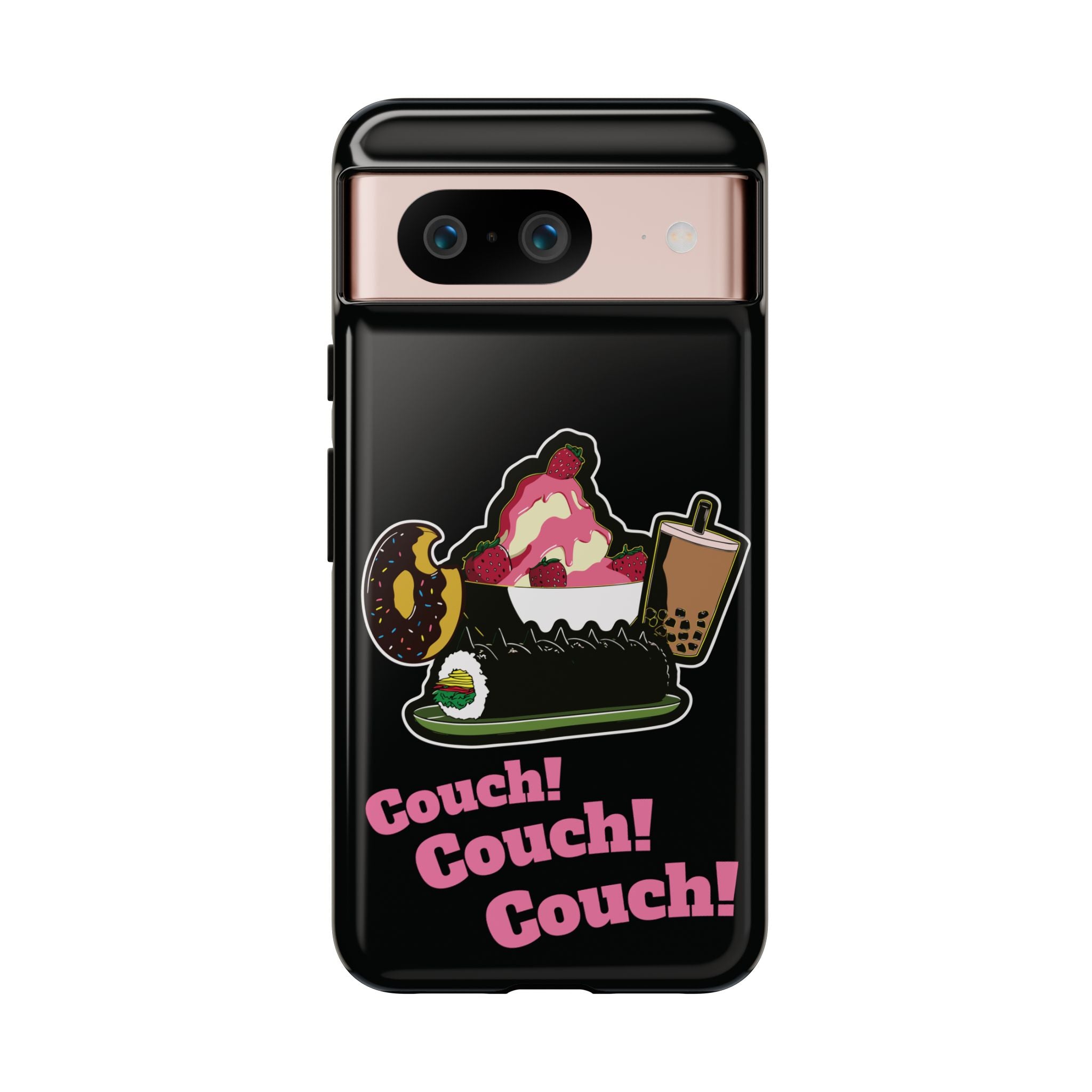 KPOP Style Black Couch Couch Couch Smartphone Tough Cases