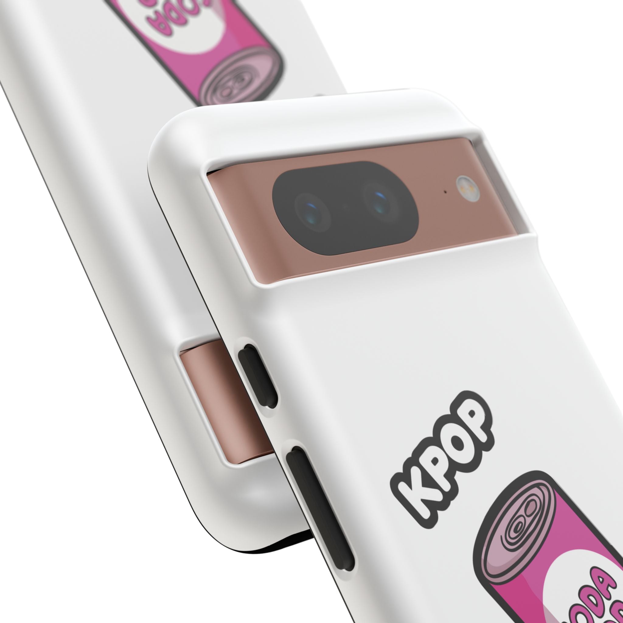 KPOP Style Soda Pop White Smartphone Tough Cases