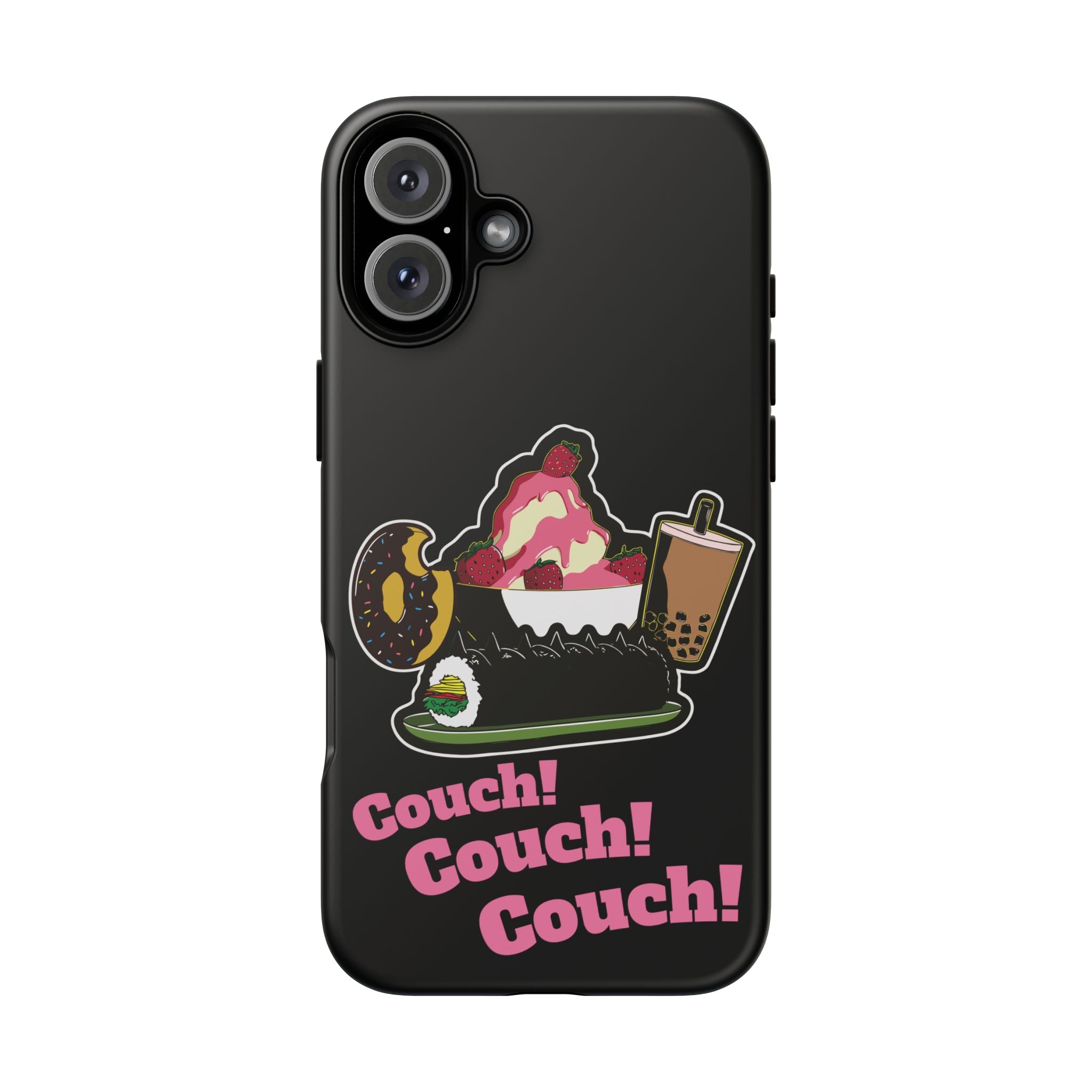 KPOP Style Black Couch Couch Couch Smartphone Tough Cases