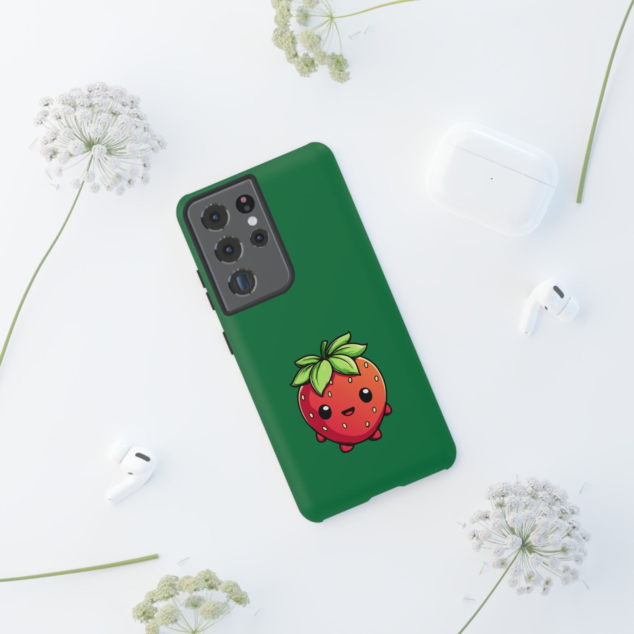 Erdbeere Minimampf Snack Style Smartphone Tough Cases