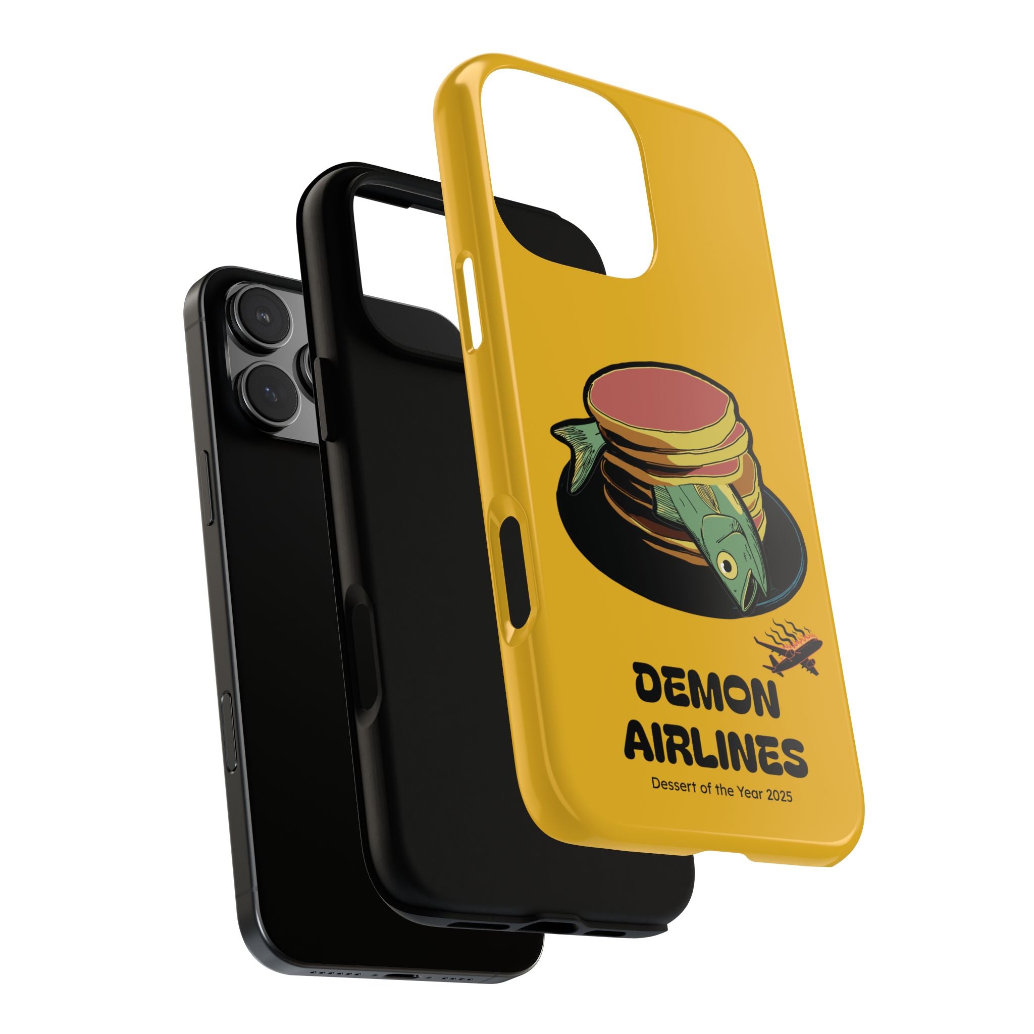 KPOP Style Fish Pancakes Yellow Smartphone Tough Cases
