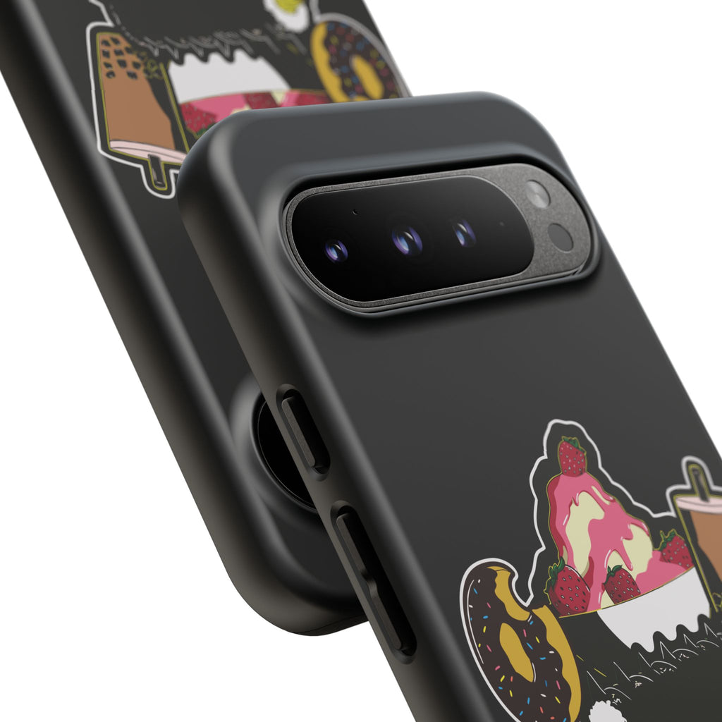 KPOP Style Black Couch Couch Couch Smartphone Tough Cases