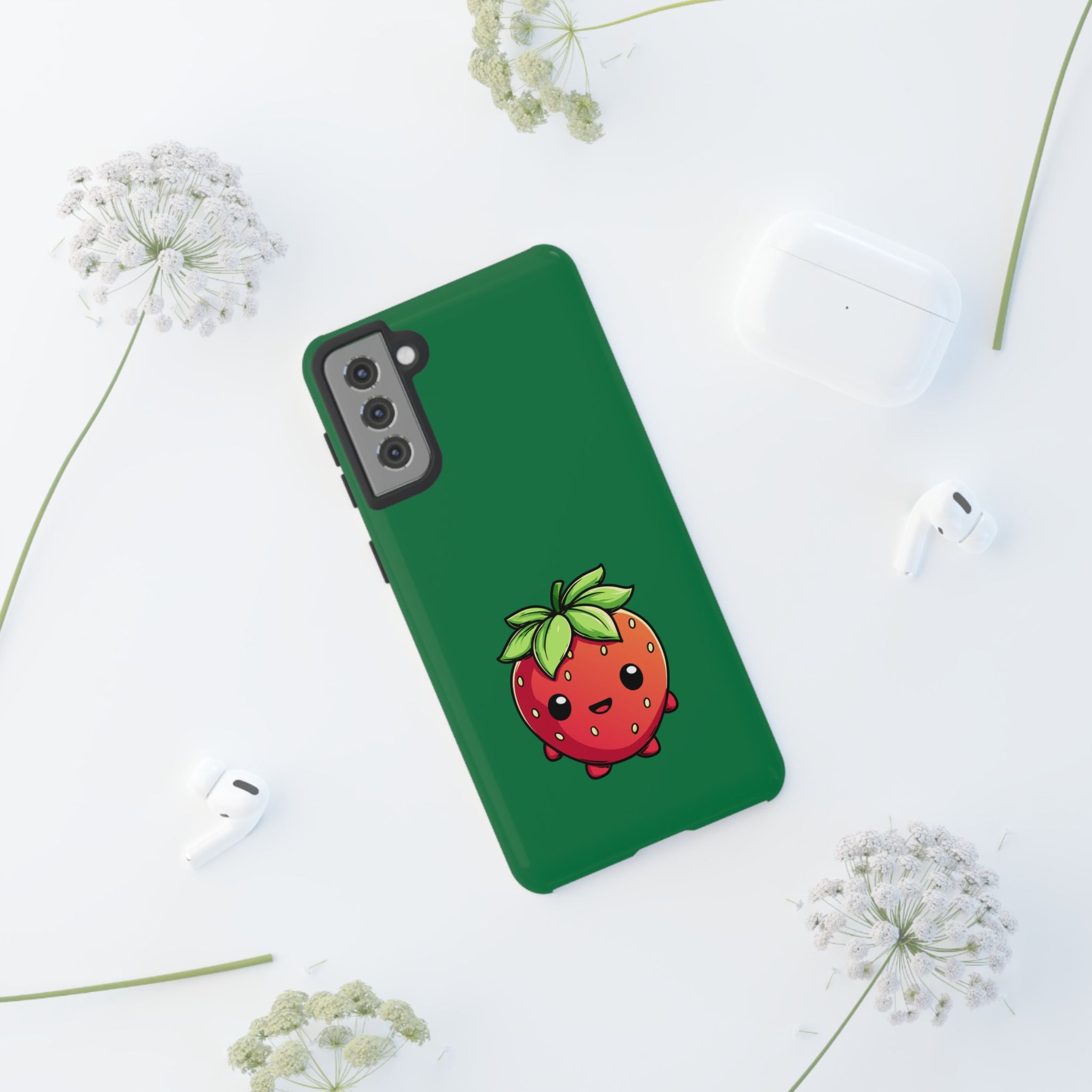 Erdbeere Minimampf Snack Style Smartphone Tough Cases