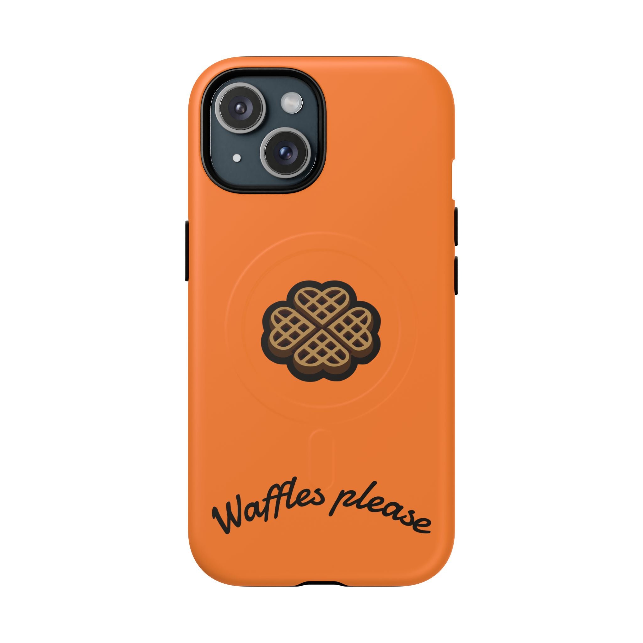 Heart Waffles Style Tough Magnetic Cases