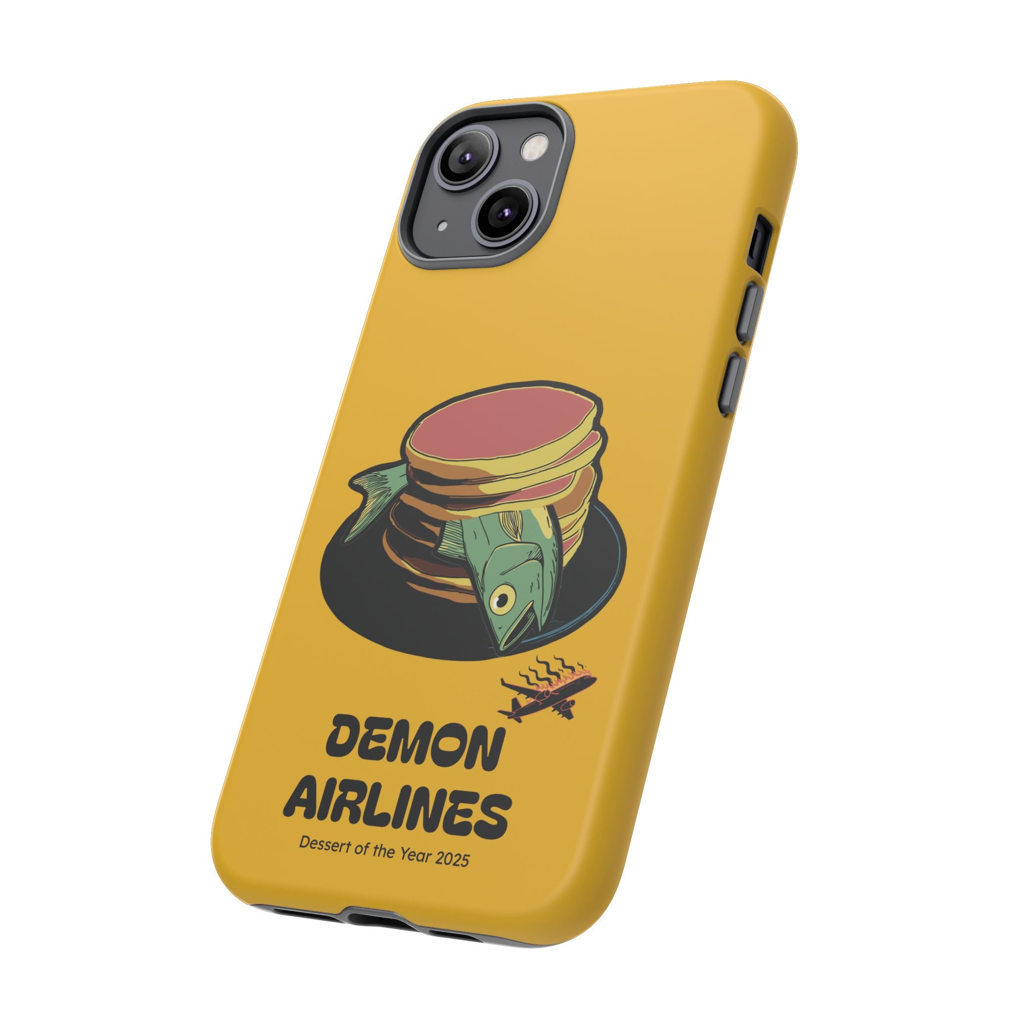 KPOP Style Fish Pancakes Yellow Smartphone Tough Cases