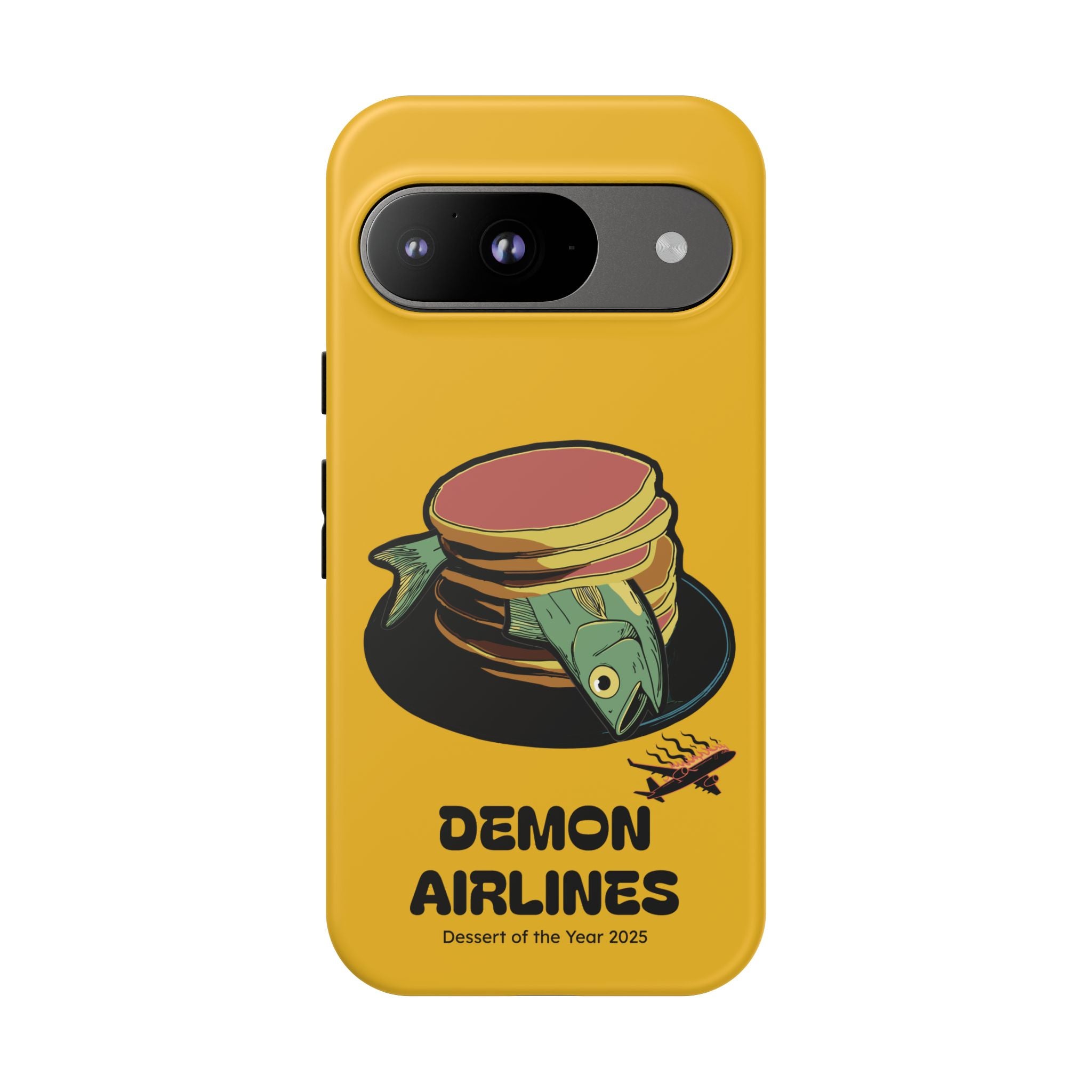 KPOP Style Fish Pancakes Yellow Smartphone Tough Cases