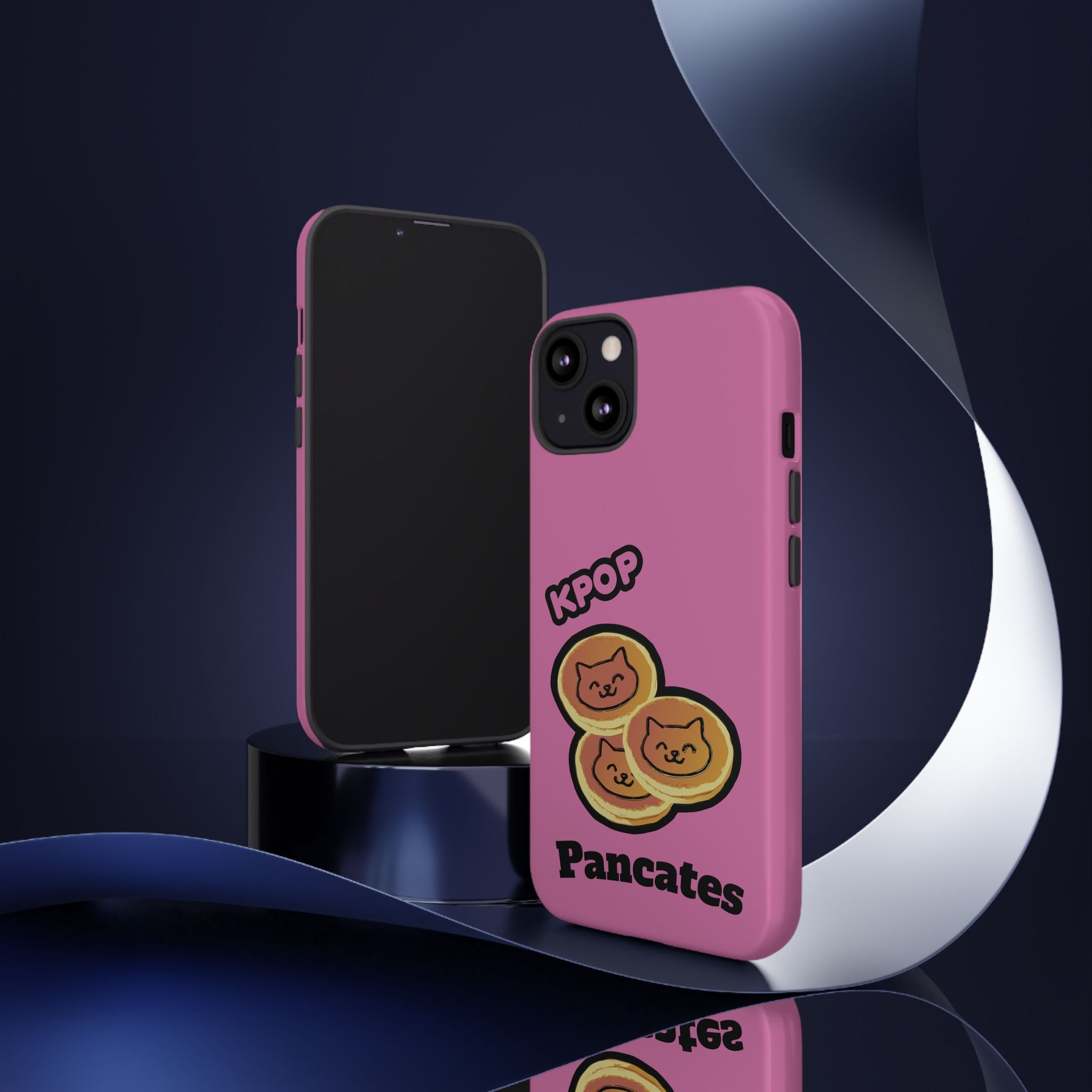 KPOP Style Pancates Pink Smartphone Tough Cases