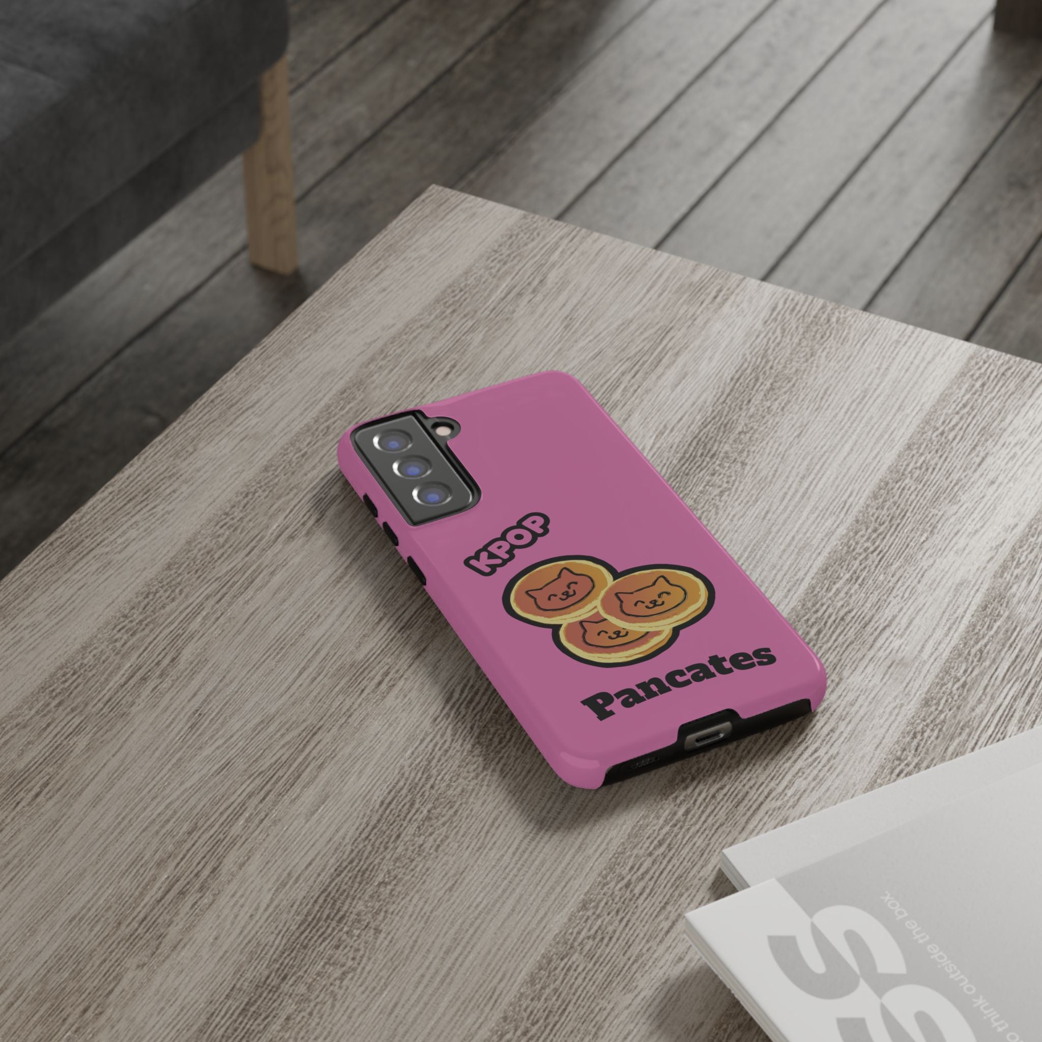 KPOP Style Pancates Pink Smartphone Tough Cases