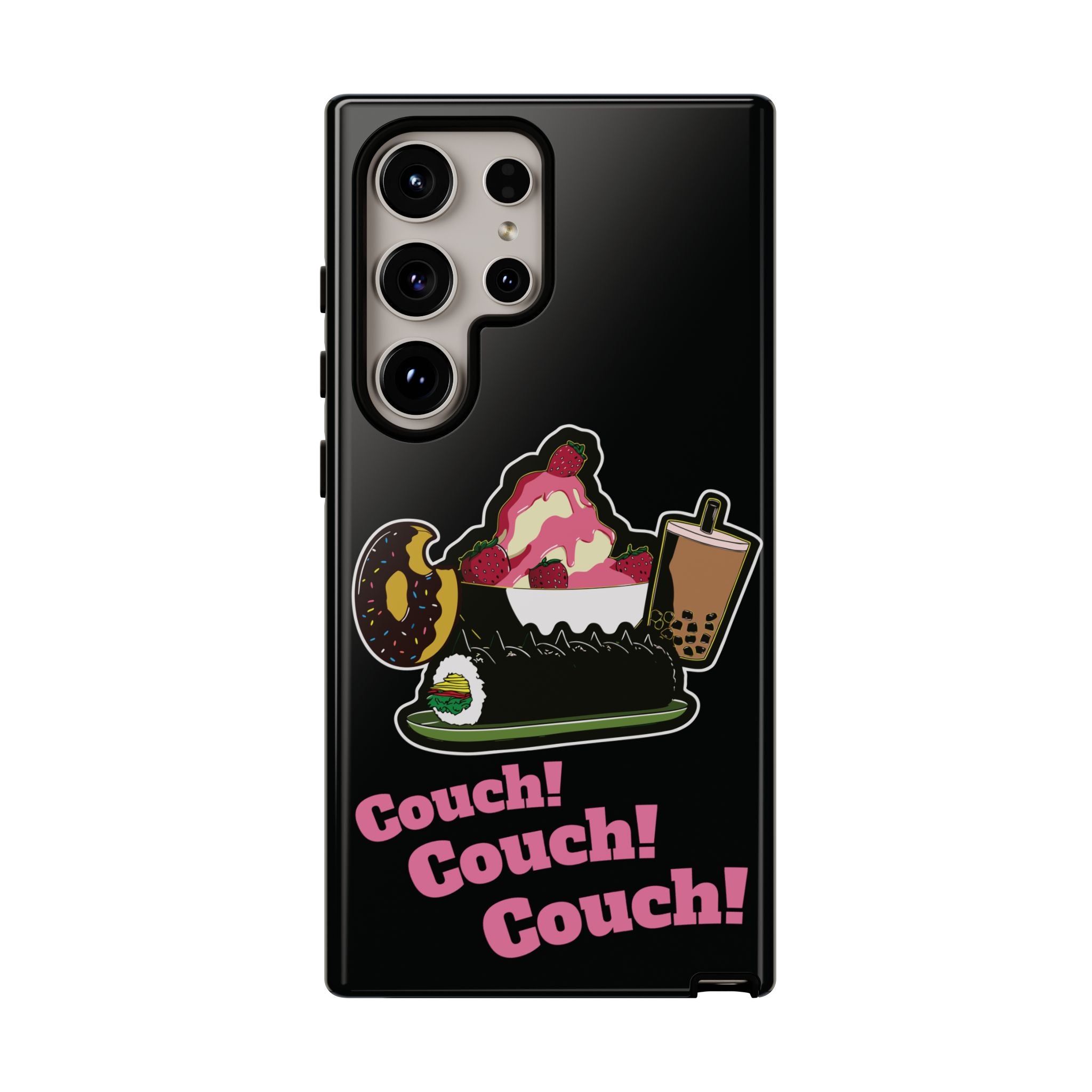 KPOP Style Black Couch Couch Couch Smartphone Tough Cases