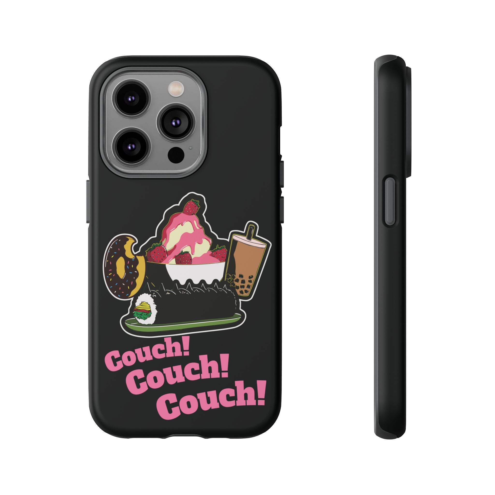 KPOP Style Black Couch Couch Couch Smartphone Tough Cases