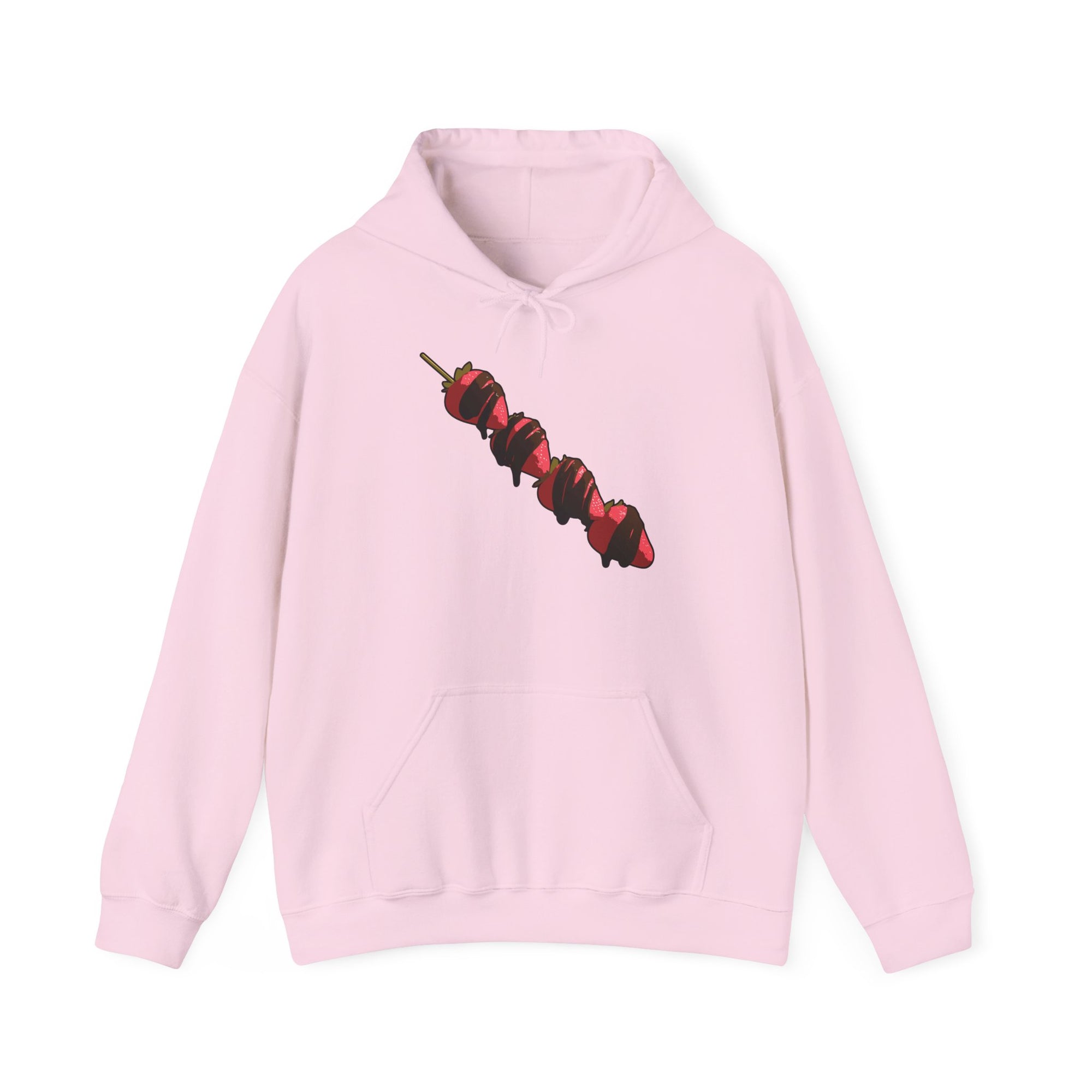 Erdbeer Fruchtspieß / Strawberry Fruit Skewer Style Unisex Heavy Blend™ Hooded Sweatshirt