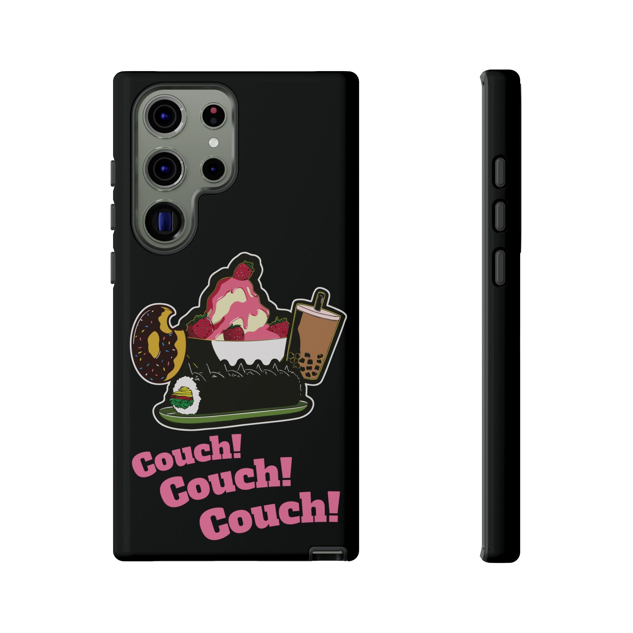 KPOP Style Black Couch Couch Couch Smartphone Tough Cases