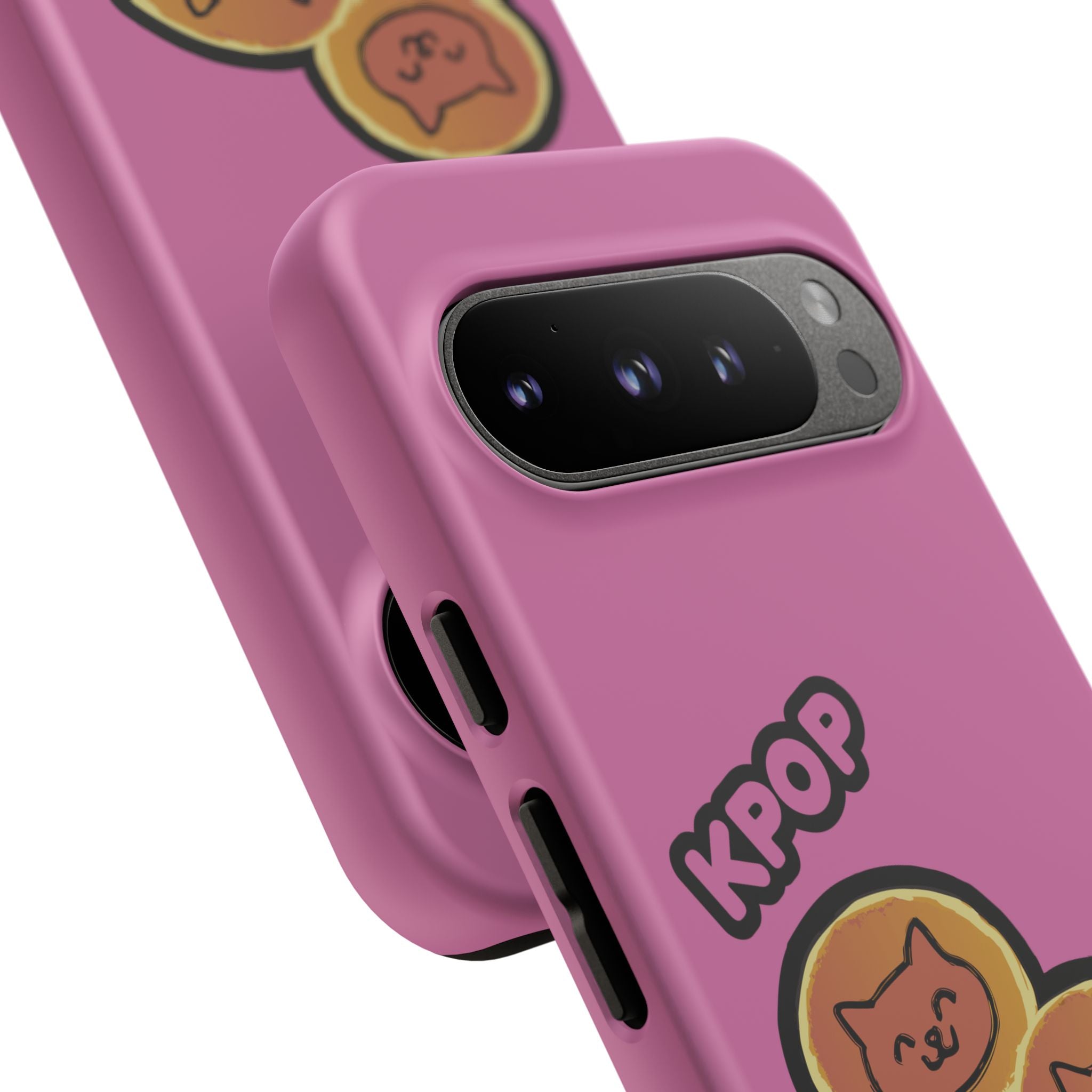 KPOP Style Pancates Pink Smartphone Tough Cases