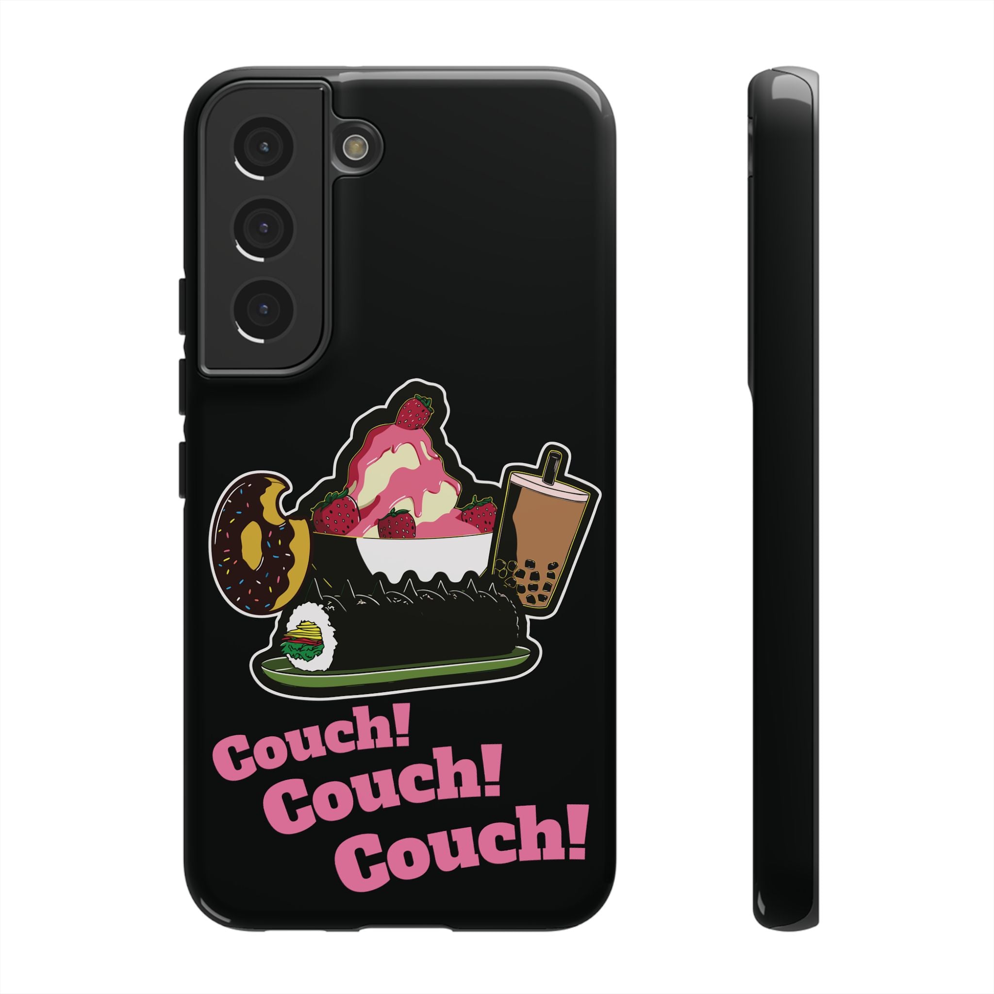 KPOP Style Black Couch Couch Couch Smartphone Tough Cases