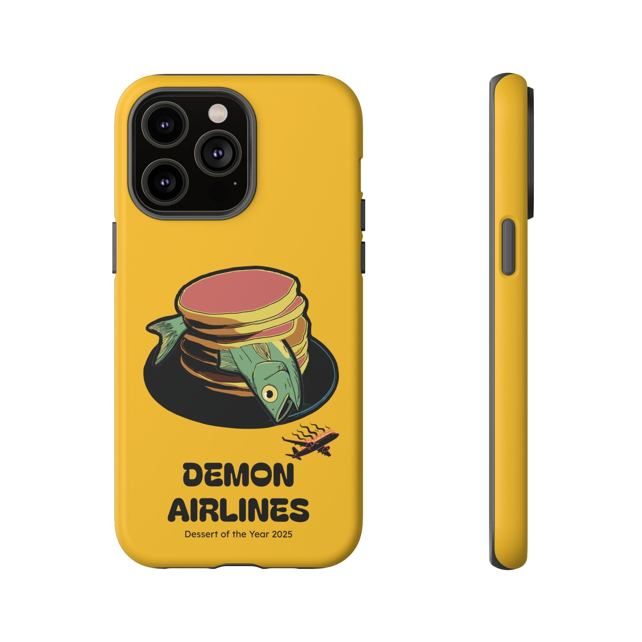 KPOP Style Fish Pancakes Yellow Smartphone Tough Cases