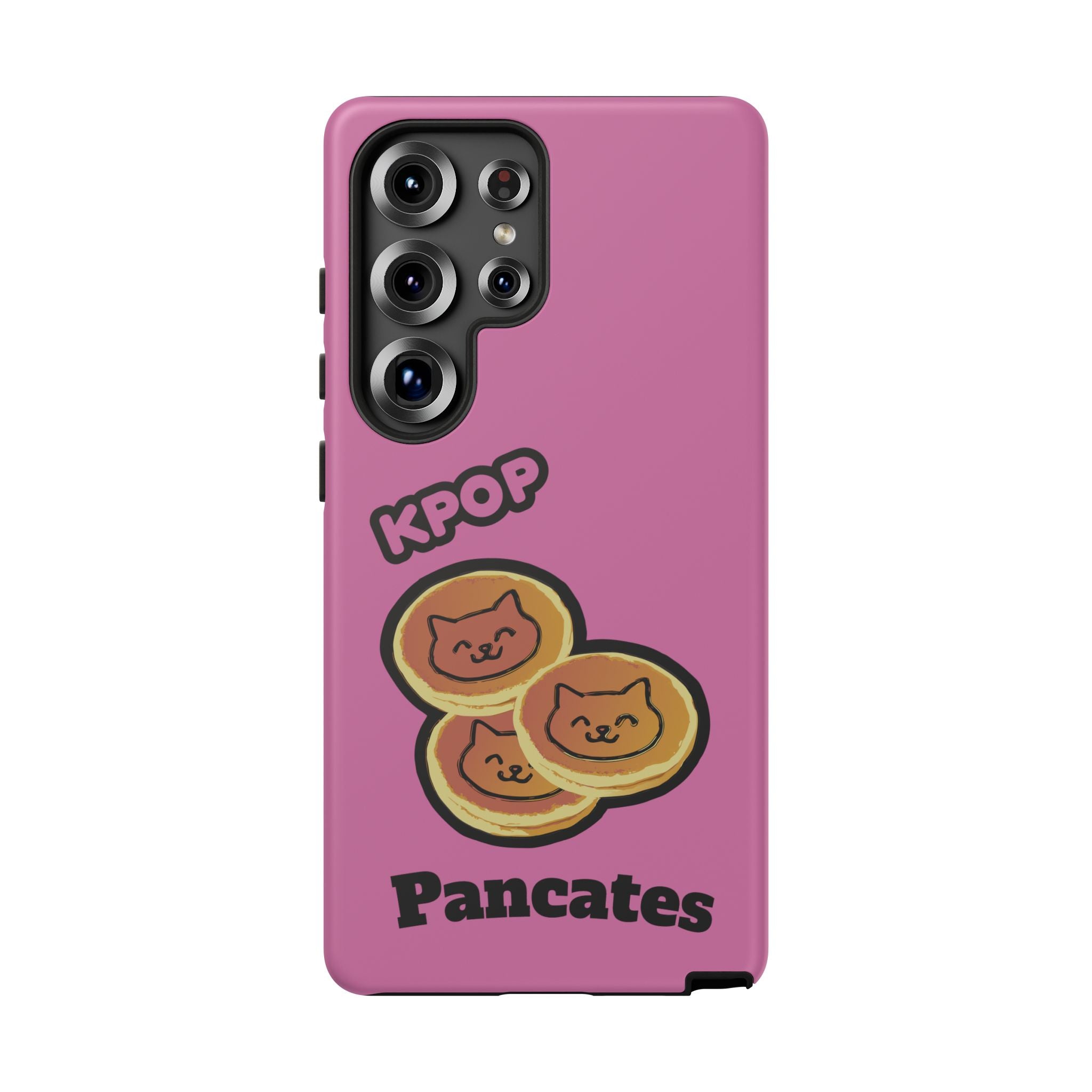 KPOP Style Pancates Pink Smartphone Tough Cases