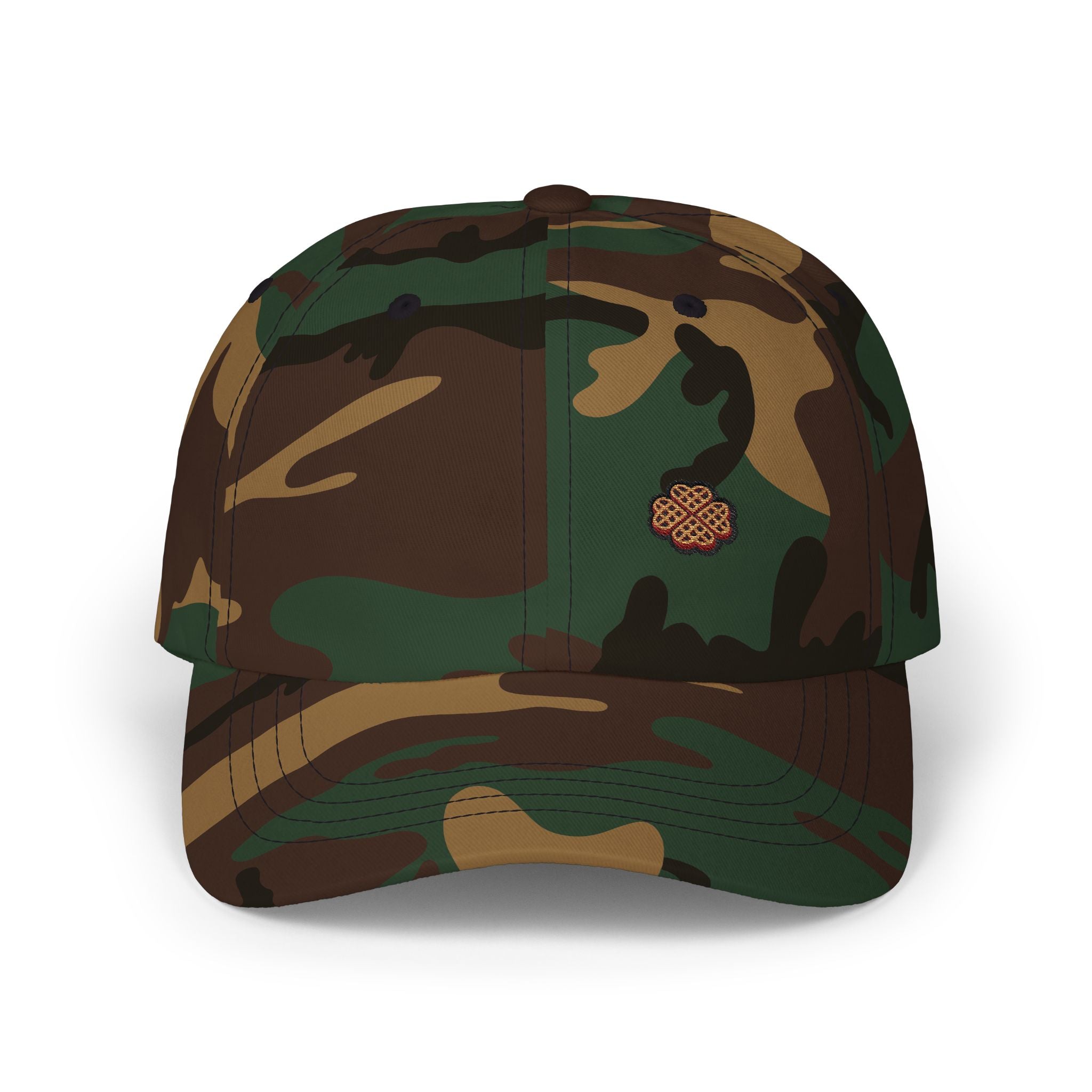 Mini Heart Waffle Style Classic Dad Cap (Embroidery)