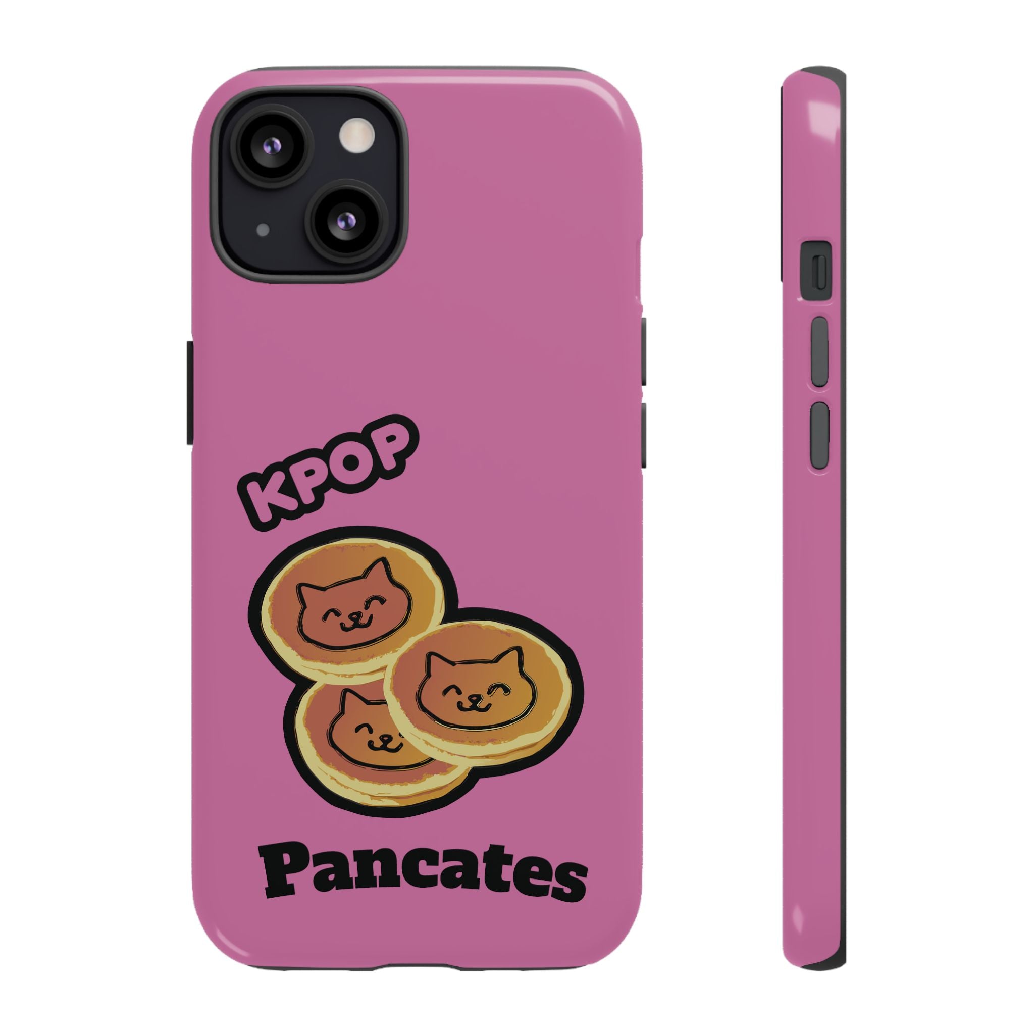 KPOP Style Pancates Pink Smartphone Tough Cases