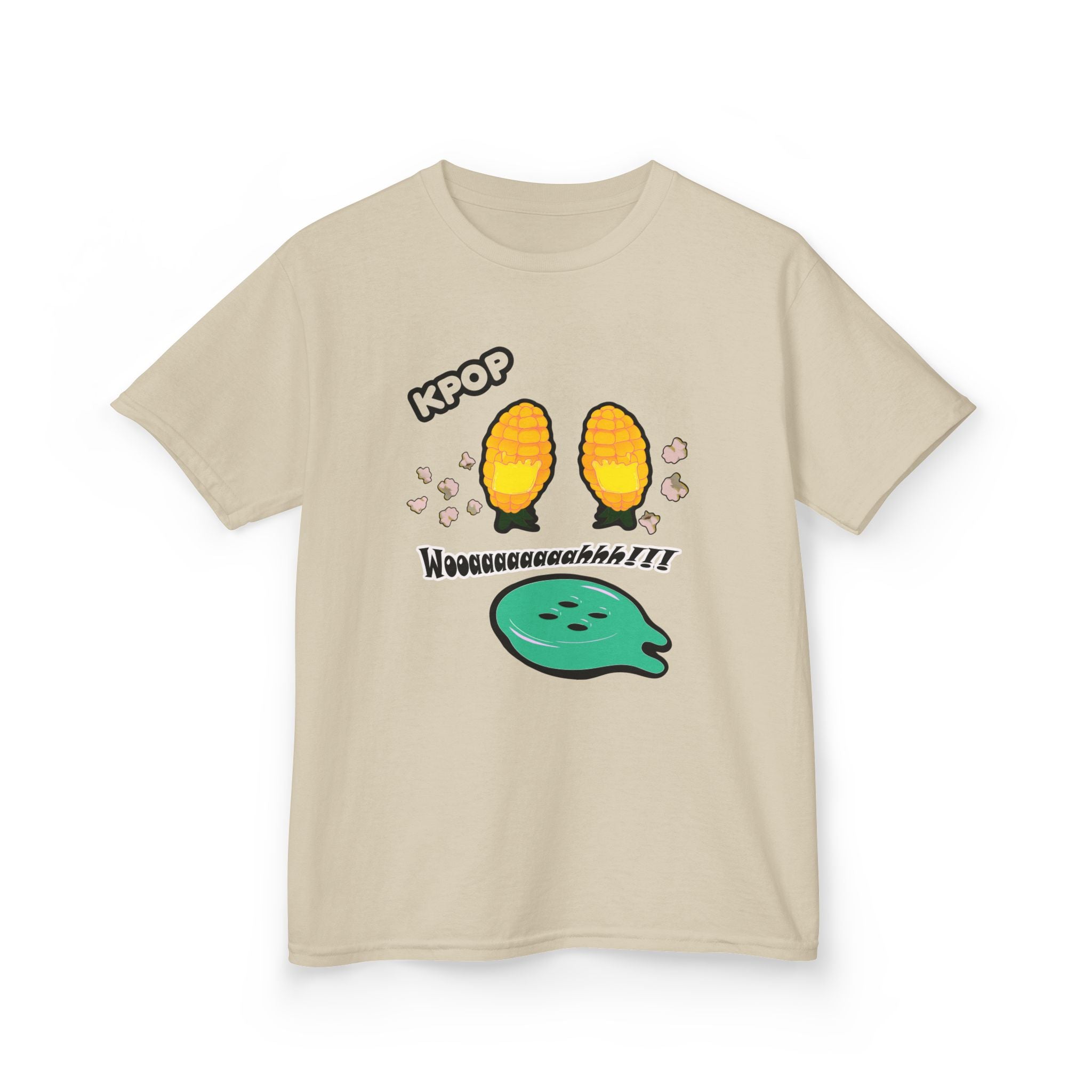 KPOP Style Buttered Popcorn Kids Heavy Cotton™ Tee
