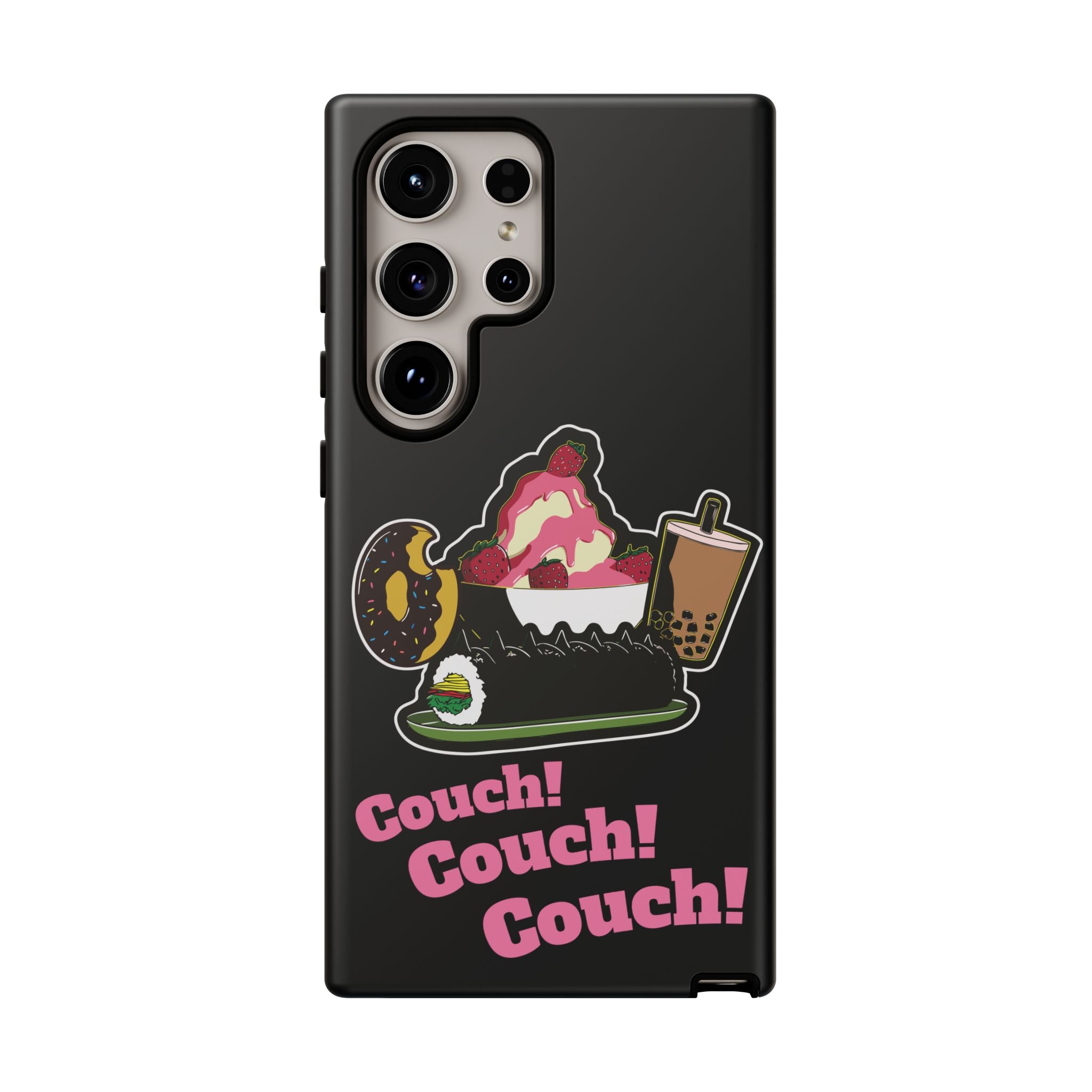 KPOP Style Black Couch Couch Couch Smartphone Tough Cases