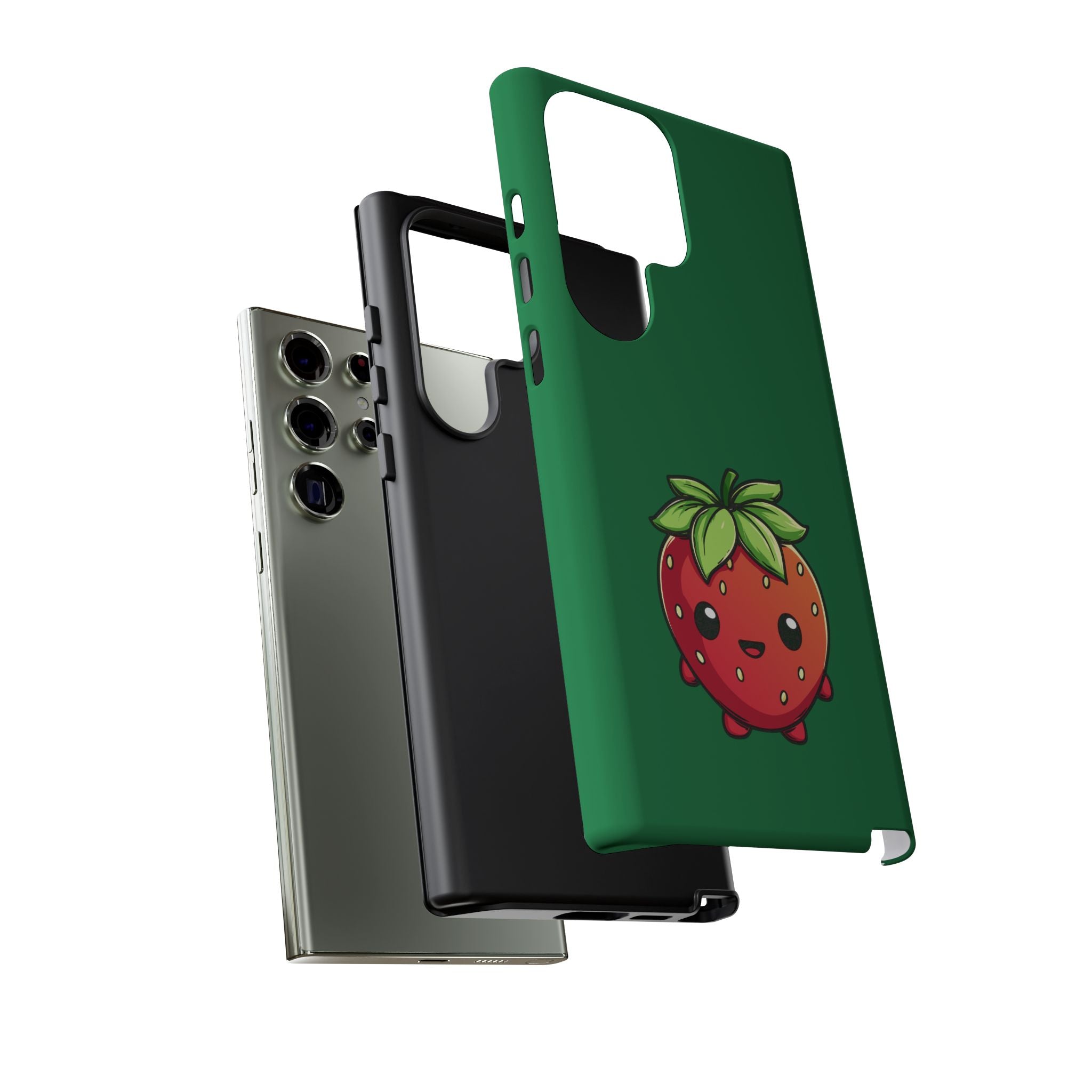 Erdbeere Minimampf Snack Style Smartphone Tough Cases