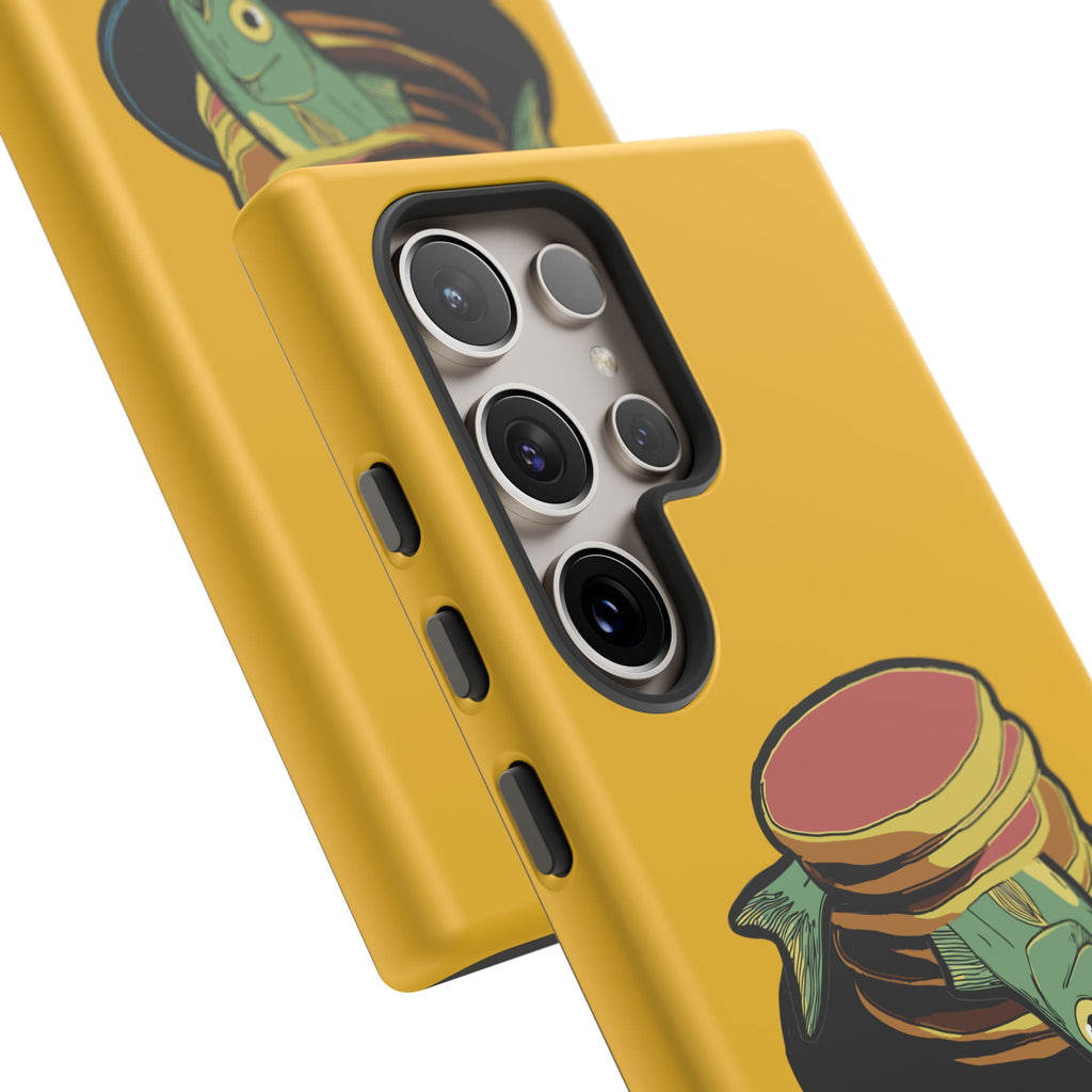 KPOP Style Fish Pancakes Yellow Smartphone Tough Cases