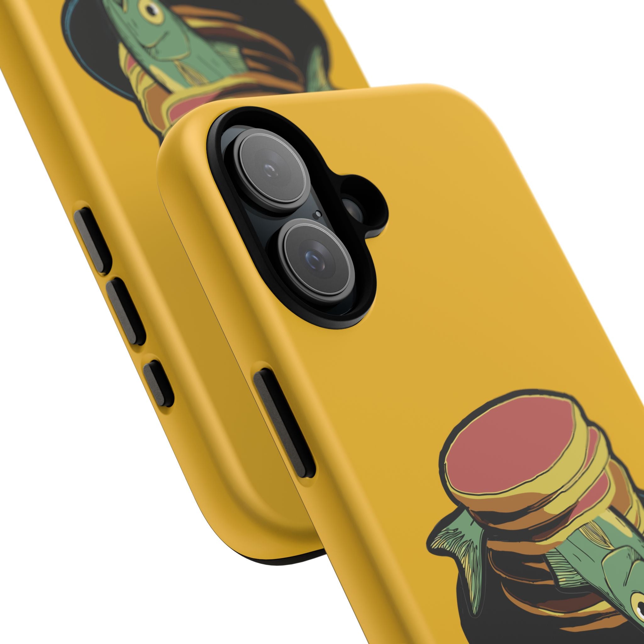 KPOP Style Fish Pancakes Yellow Smartphone Tough Cases