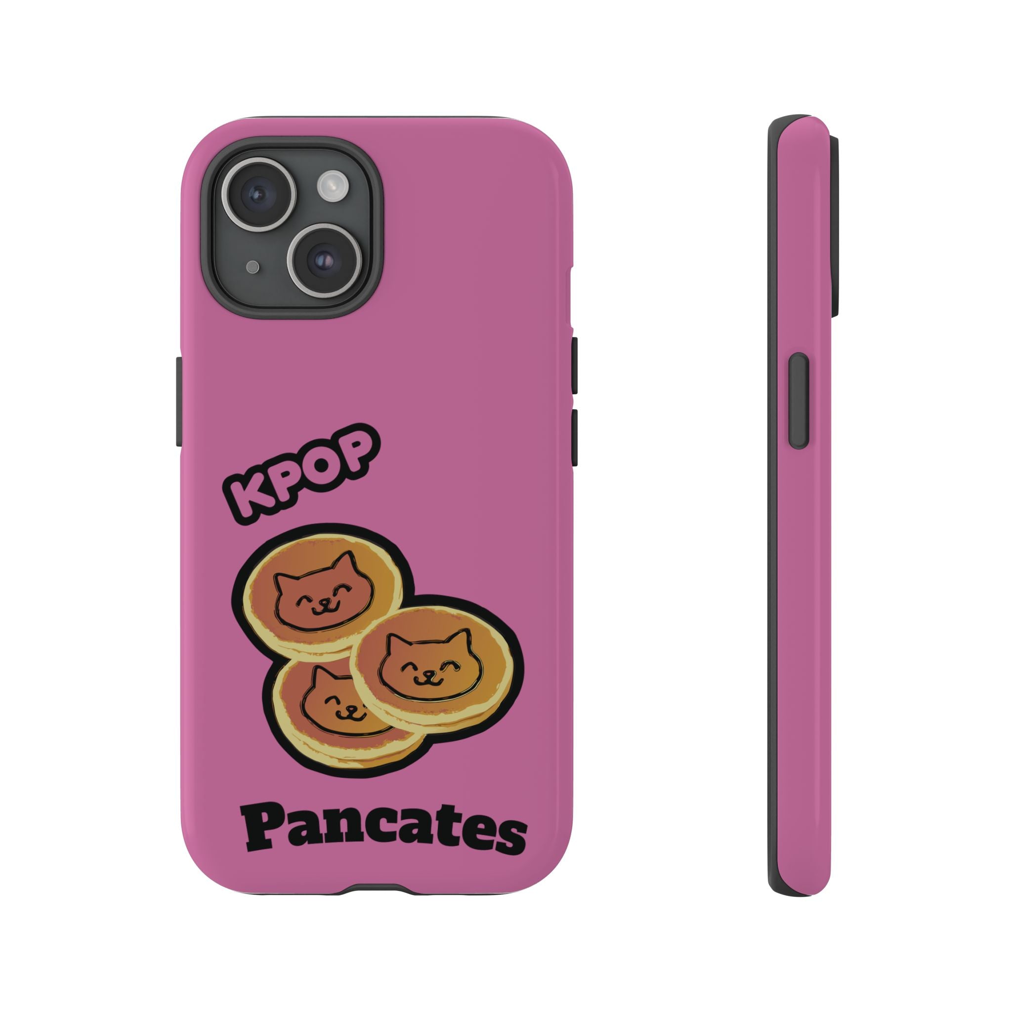 KPOP Style Pancates Pink Smartphone Tough Cases