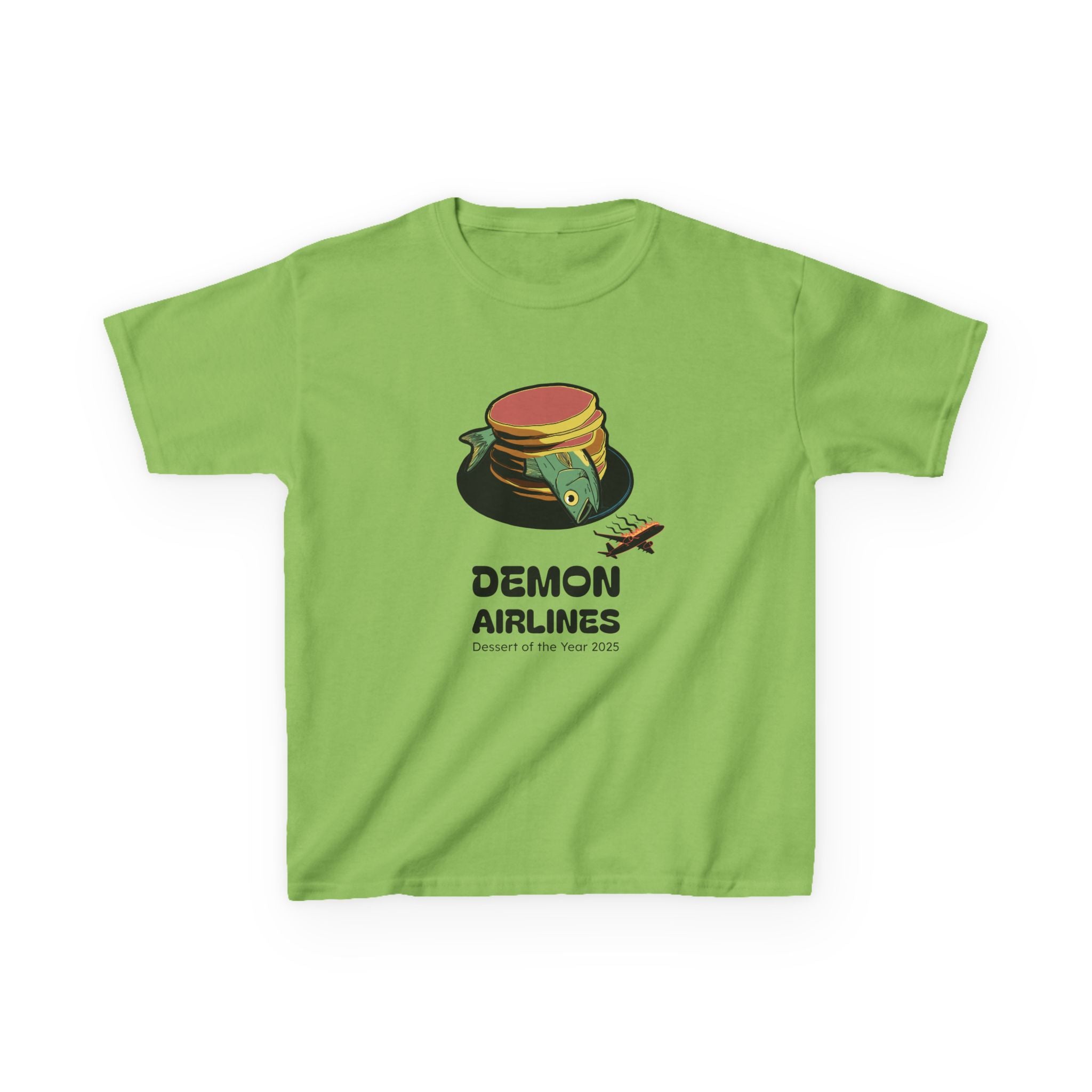 KPOP Style Fish Pancakes Kids Heavy Cotton™ Tee