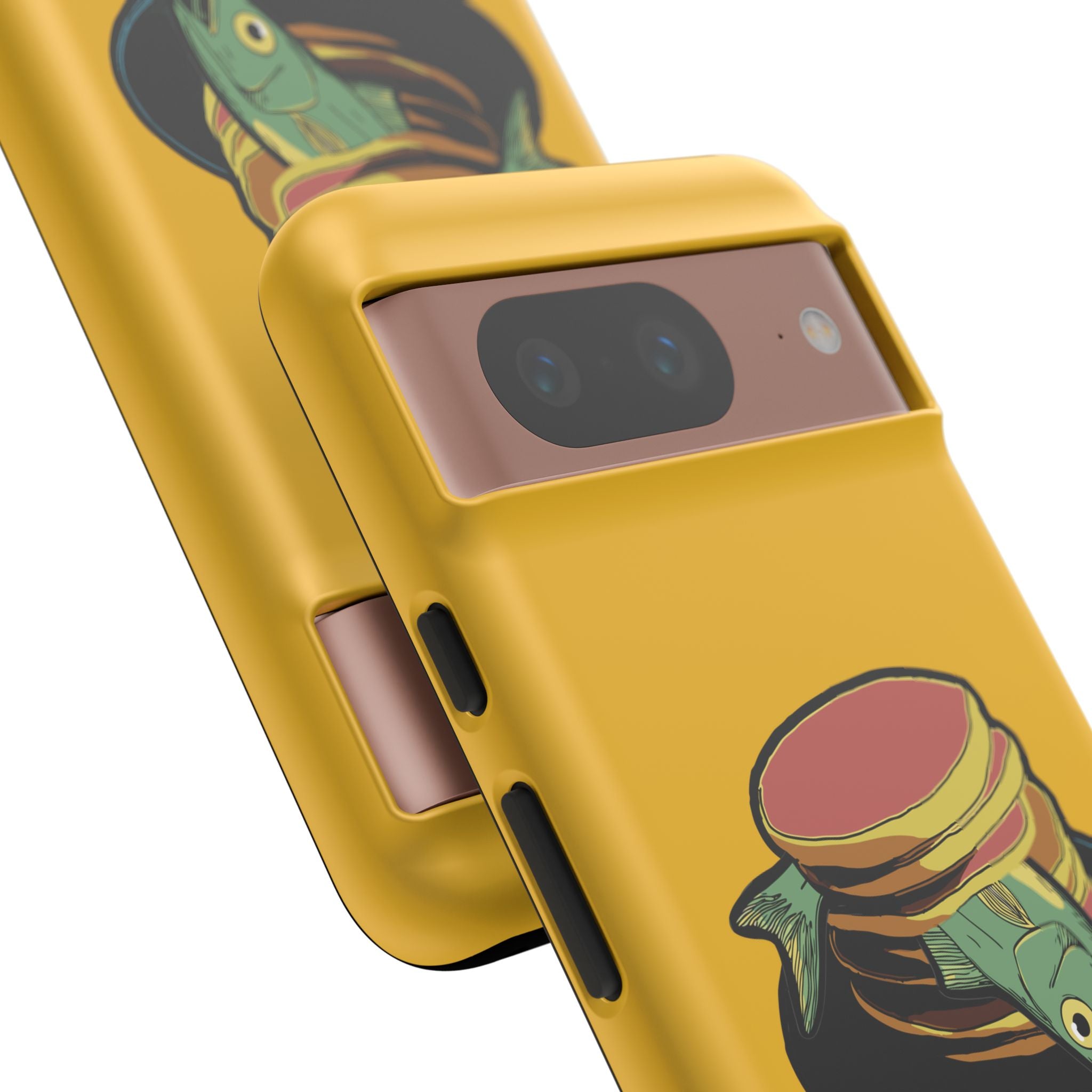 KPOP Style Fish Pancakes Yellow Smartphone Tough Cases