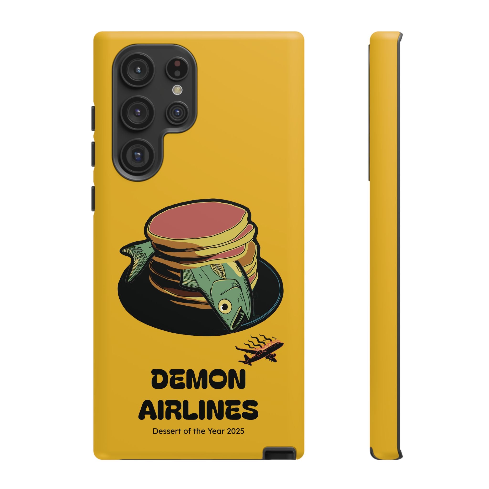 KPOP Style Fish Pancakes Yellow Smartphone Tough Cases