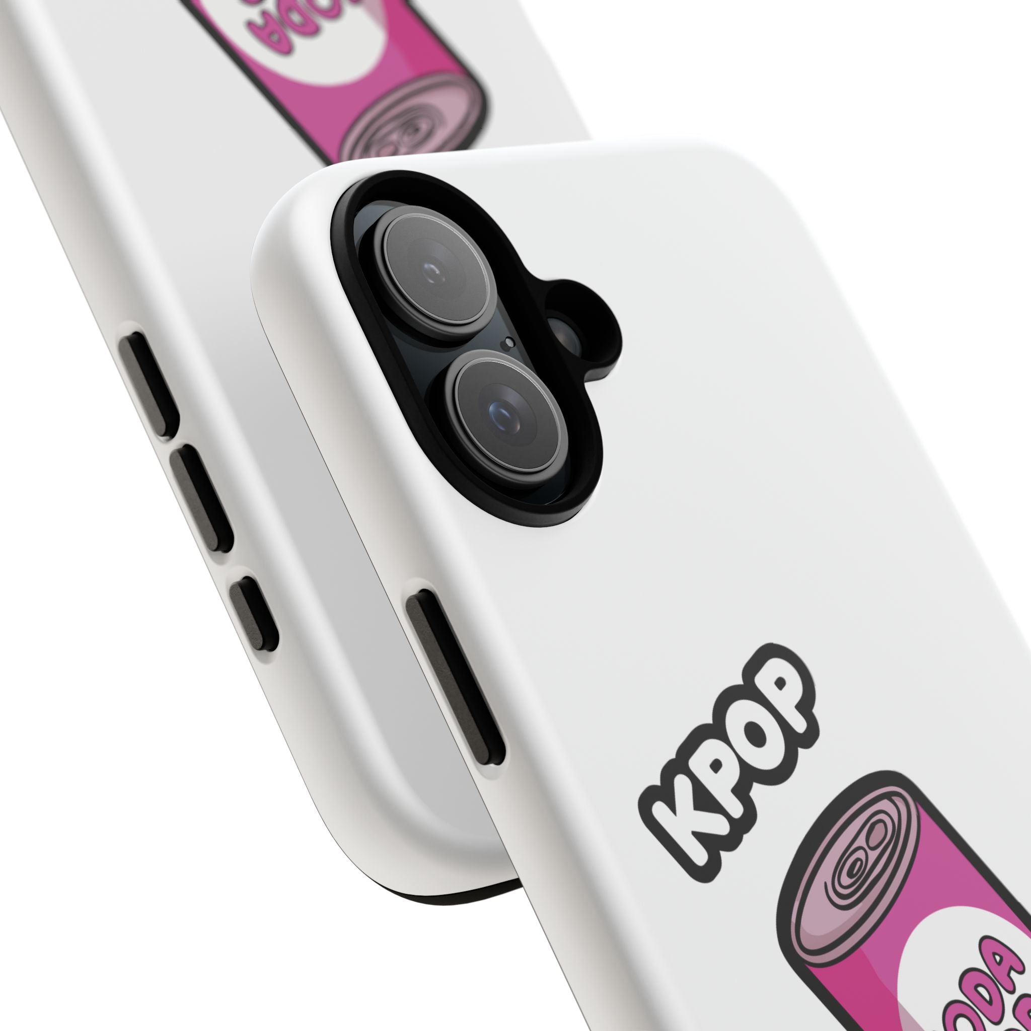 KPOP Style Soda Pop White Smartphone Tough Cases